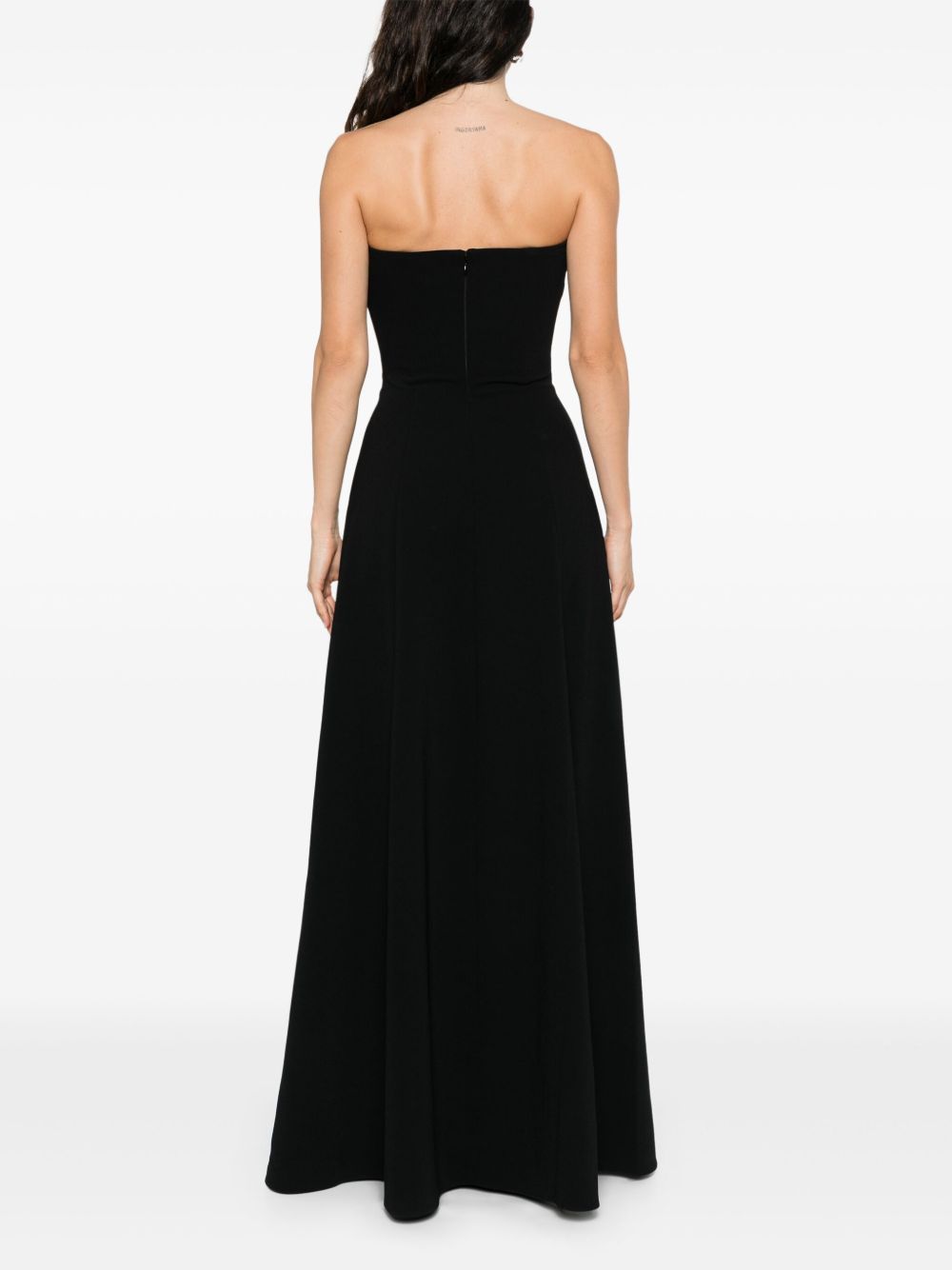 SOLACE LONDON Helena Maxi Dress with Flared Hem