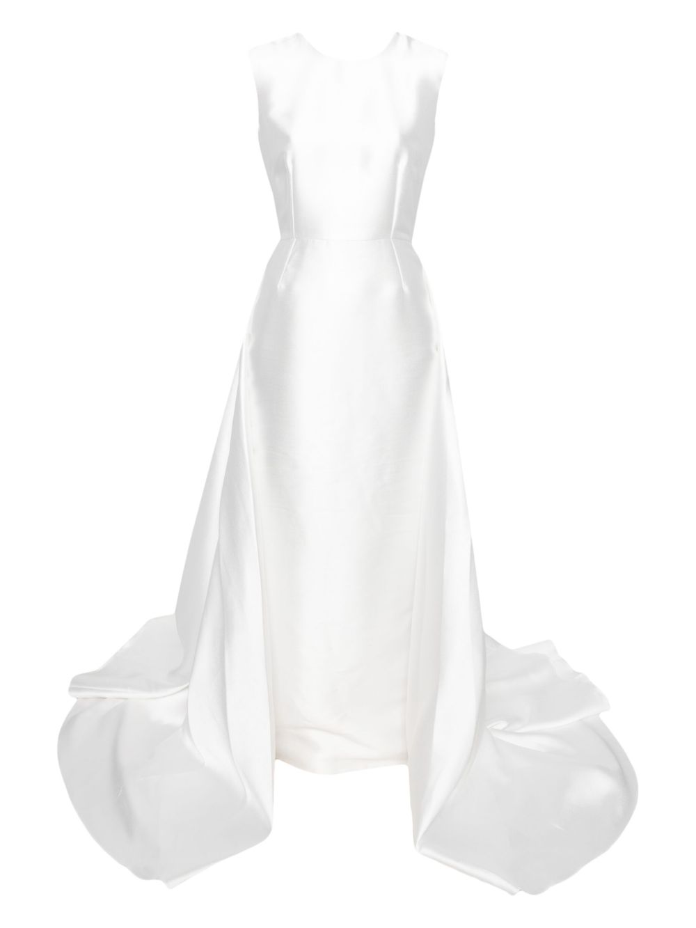 SOLACE LONDON Extra-Long Sleeveless Maxi Dress