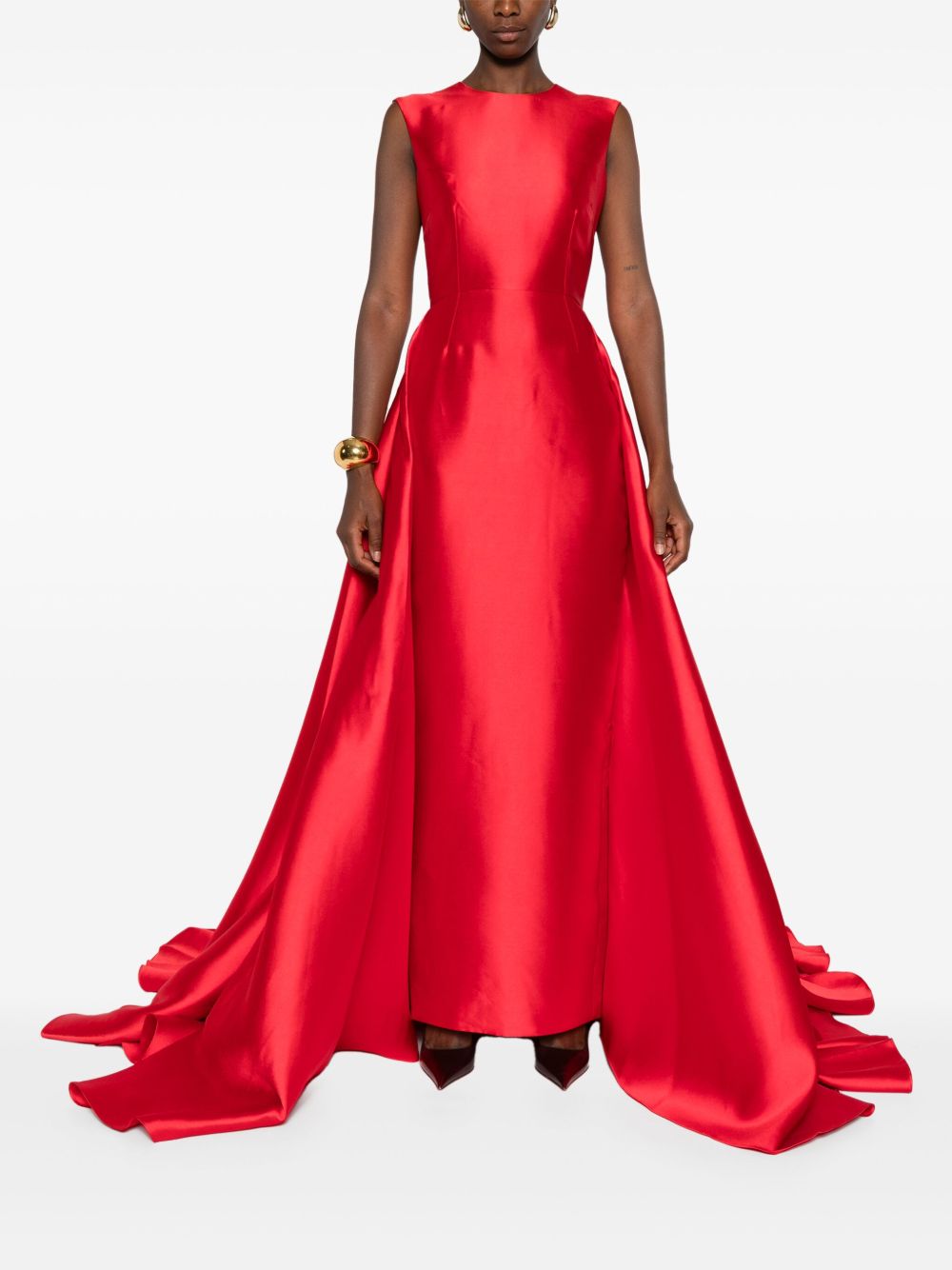 SOLACE LONDON Larsen Floor-Length Dress