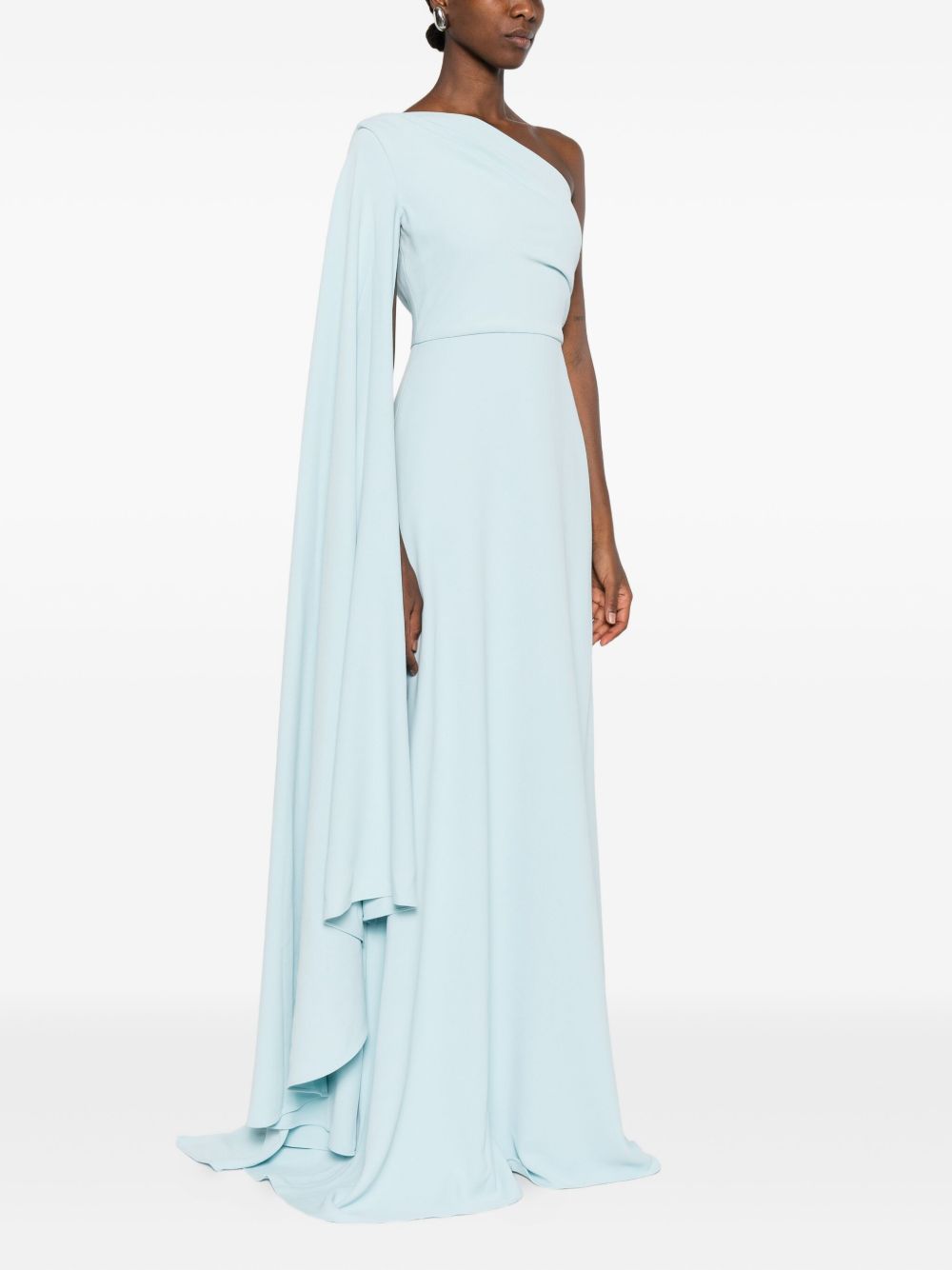 SOLACE LONDON One-Shoulder Midi Dress for Women