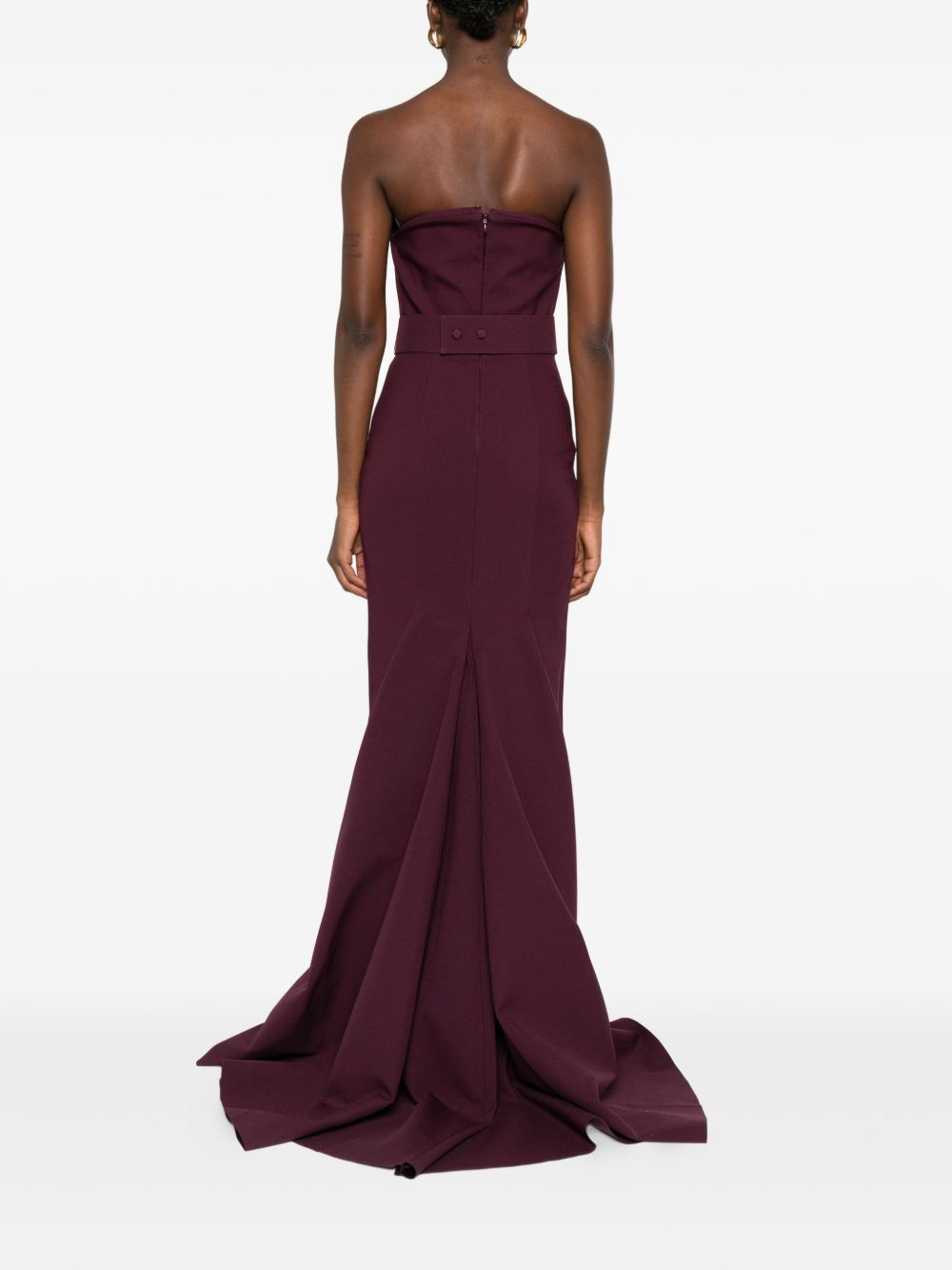 SOLACE LONDON Elegance Long Dress