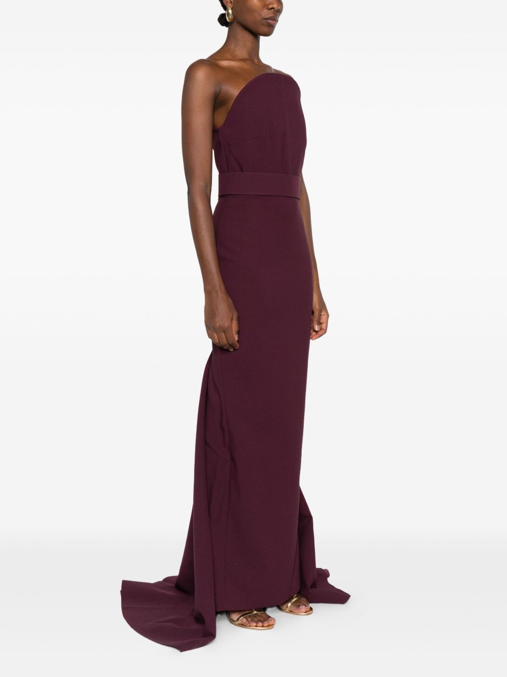 SOLACE LONDON Elegance Long Dress