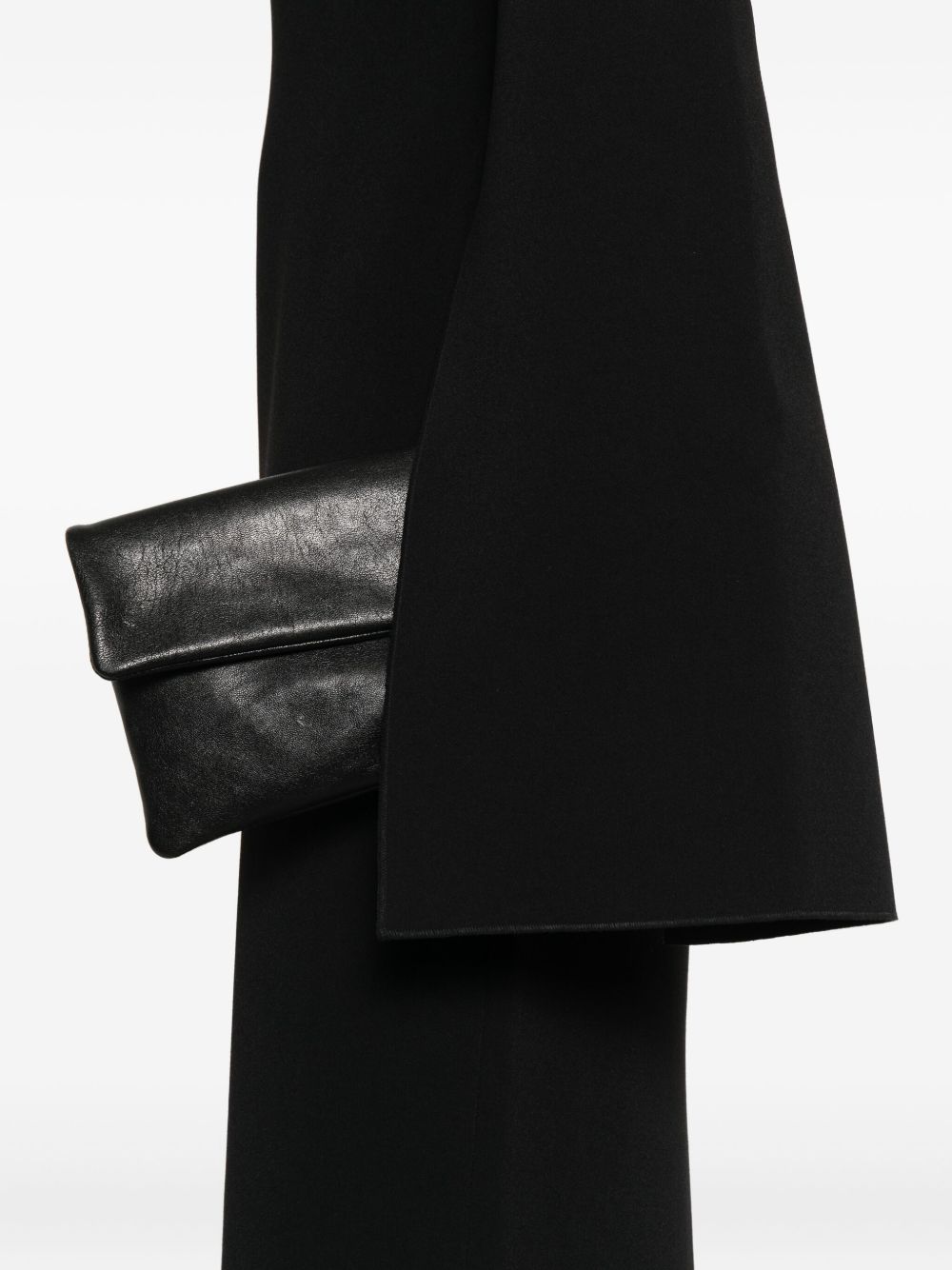 SOLACE LONDON One-Shoulder Midi Dress