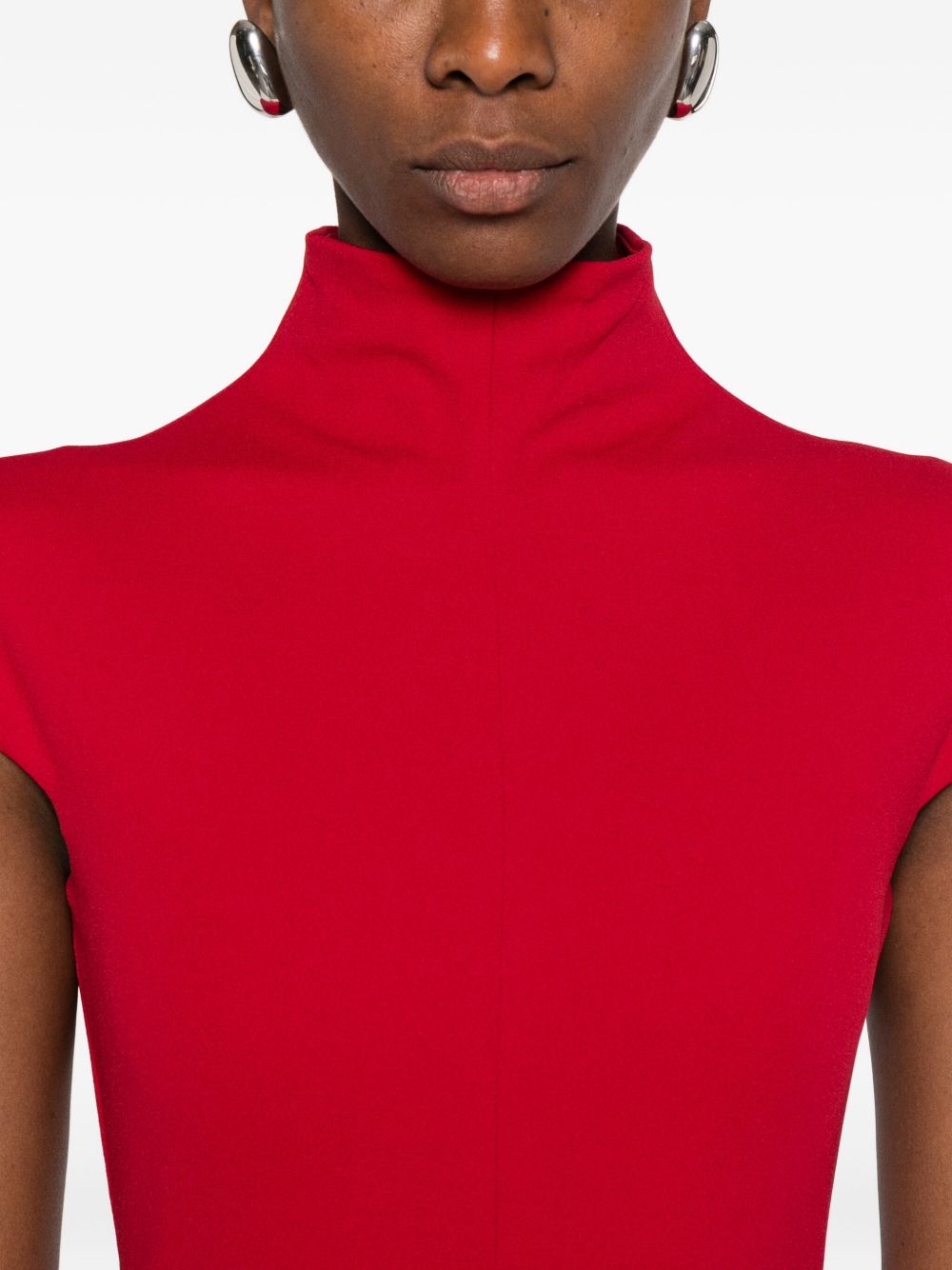 SOLACE LONDON Maxi Dress in Luxurious Fabric for Women