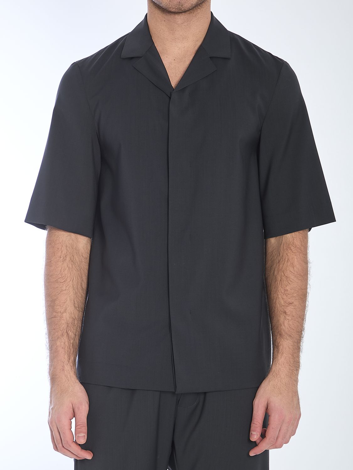 BARENA Men's Tropical Short-Sleeved Shirt - Regular Fit