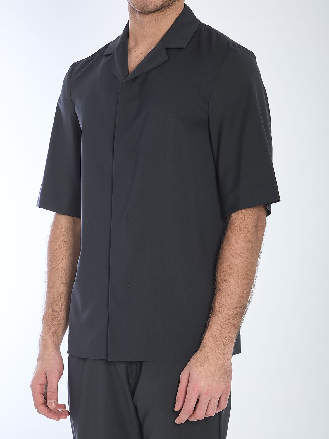 BARENA Men's Tropical Short-Sleeved Shirt - Regular Fit