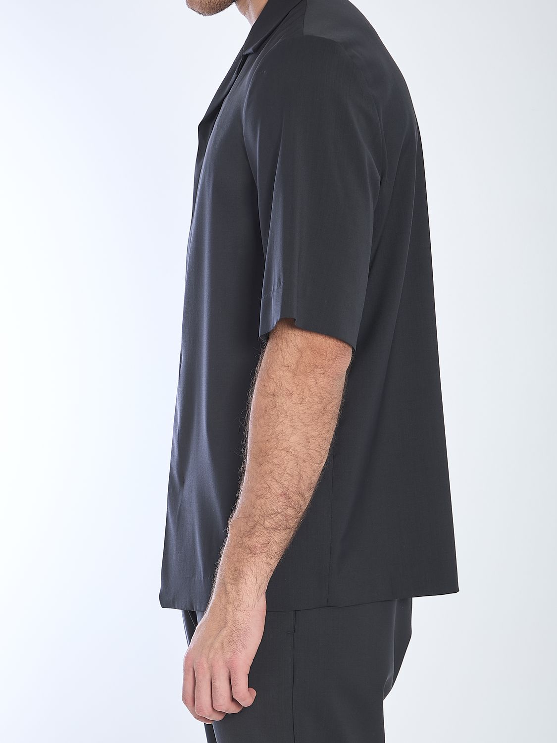 BARENA Men's Tropical Short-Sleeved Shirt - Regular Fit