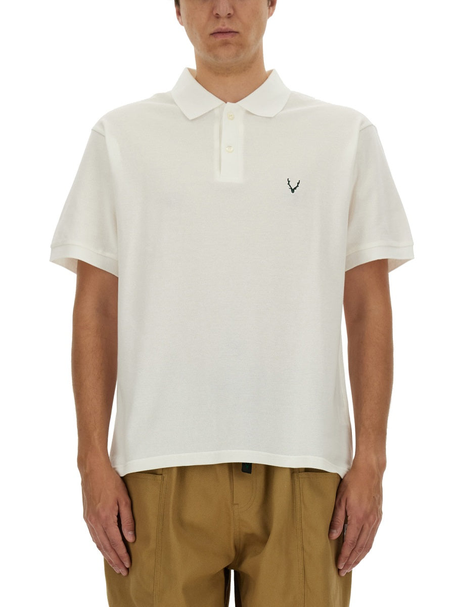 SOUTH2 WEST8 Classic Cotton Polo - Size L