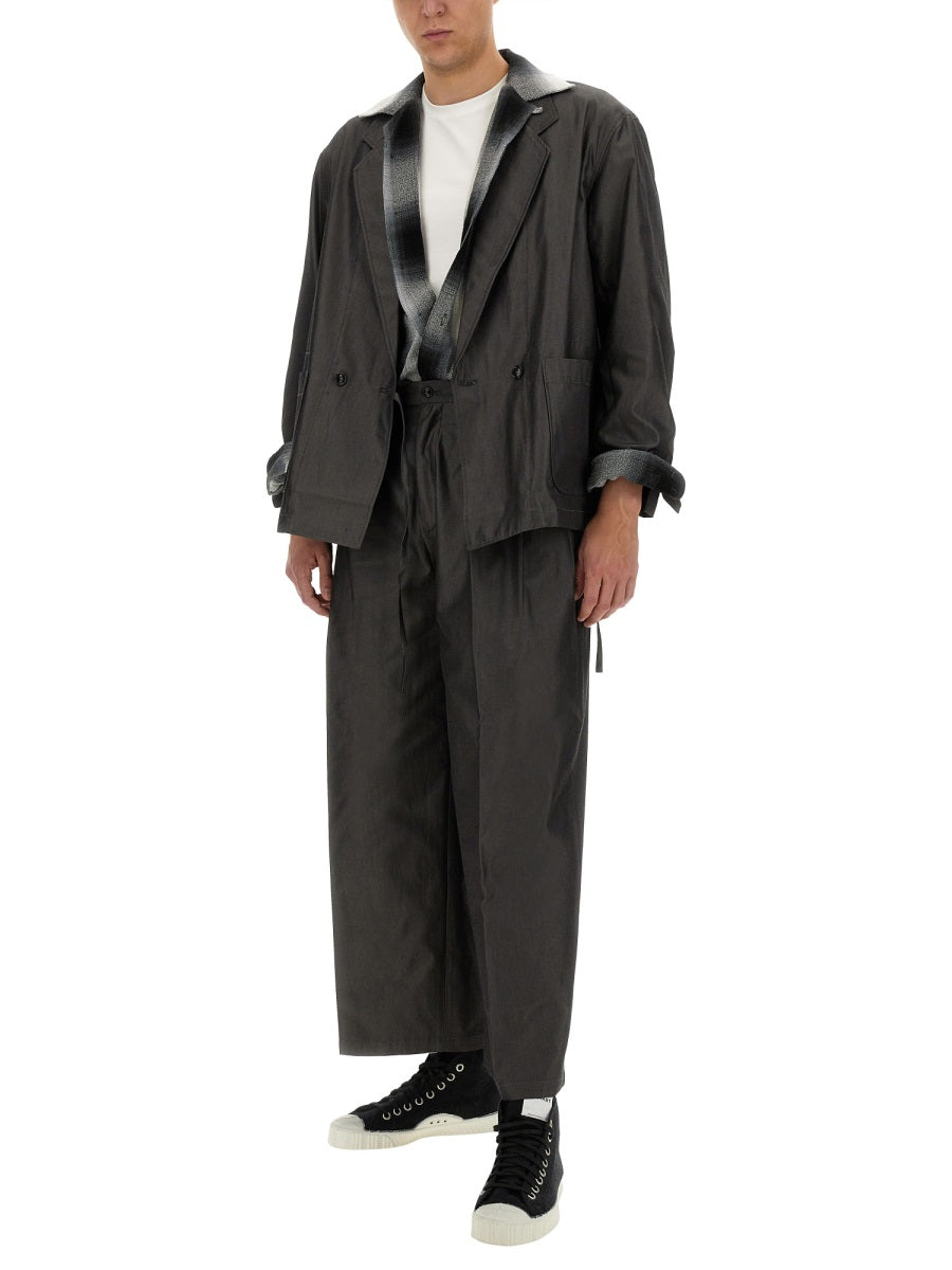 AIE Men's Wide Fit 100% Cotton Pants Size L