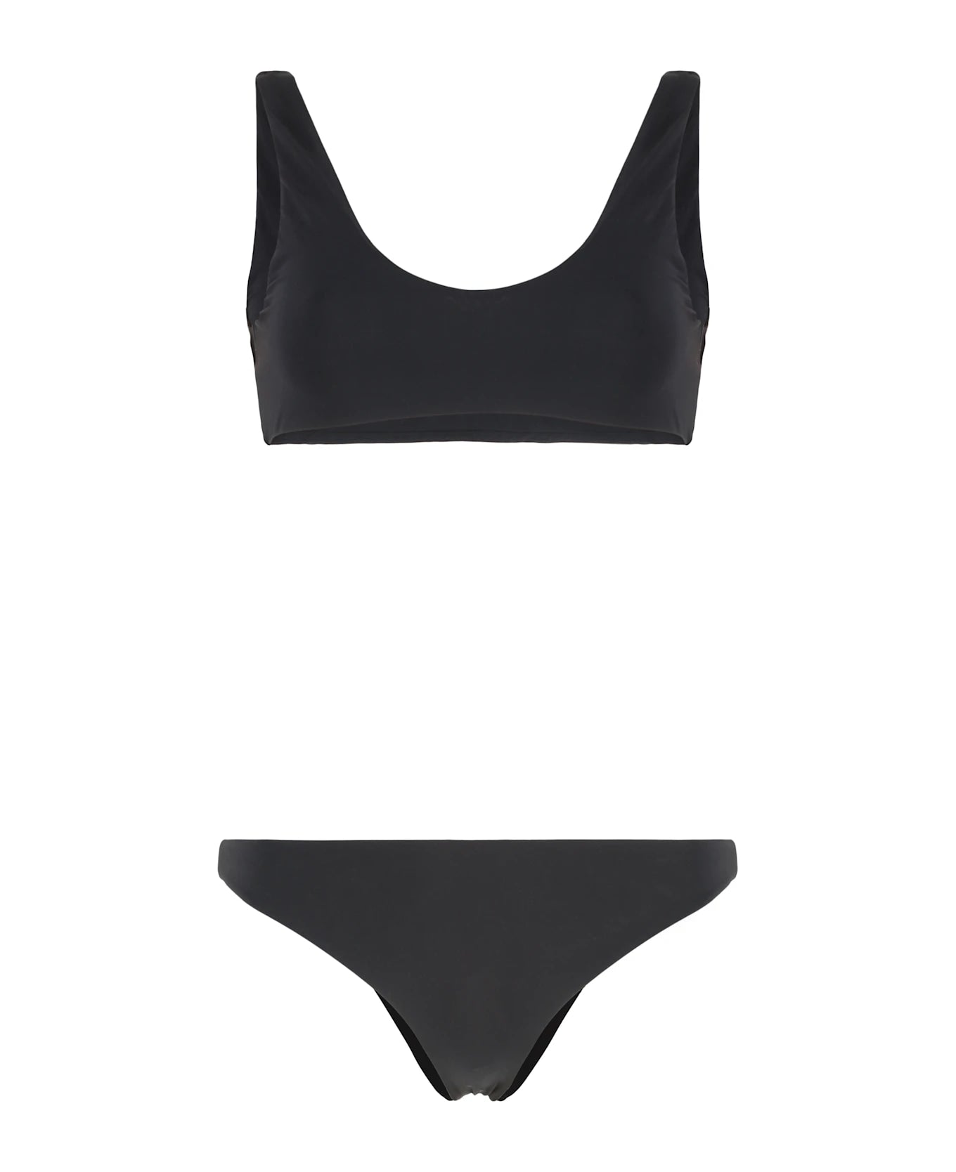 LIDO Bandeau Bra Bikini with Decorative Knot Closure