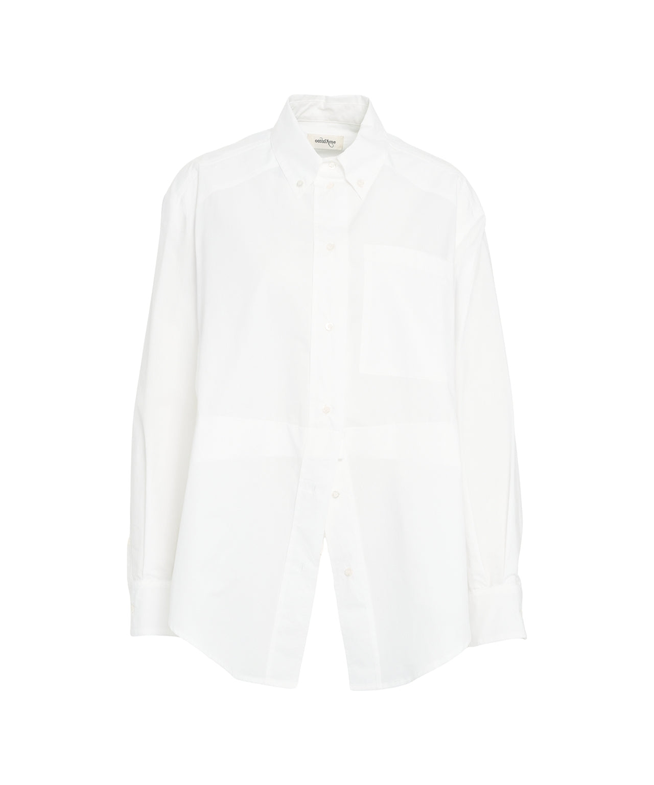 OTTO D AME Oversized Button-Down Blouse for Women