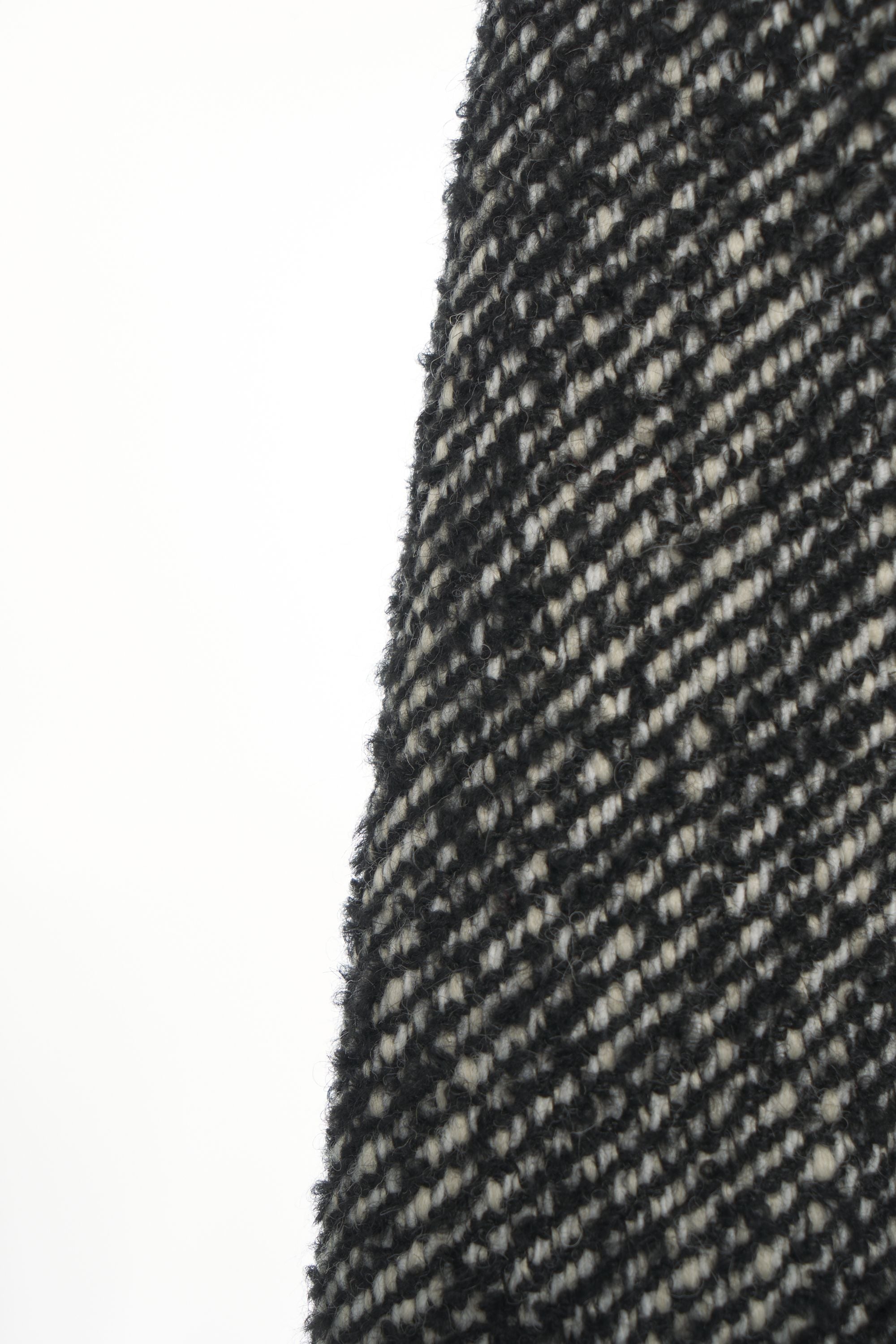 OTTO D AME Elegant Belted Jacket with Scarf Collar - Oversized Fit