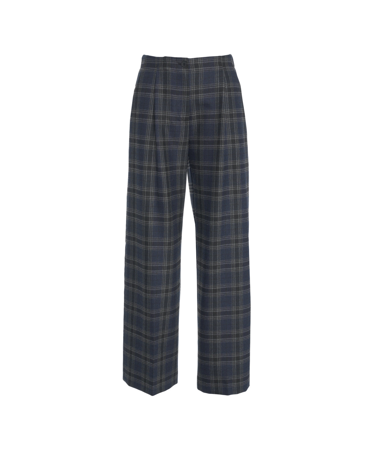 OTTO D AME Wide Fit Glencheck Pleated Trousers