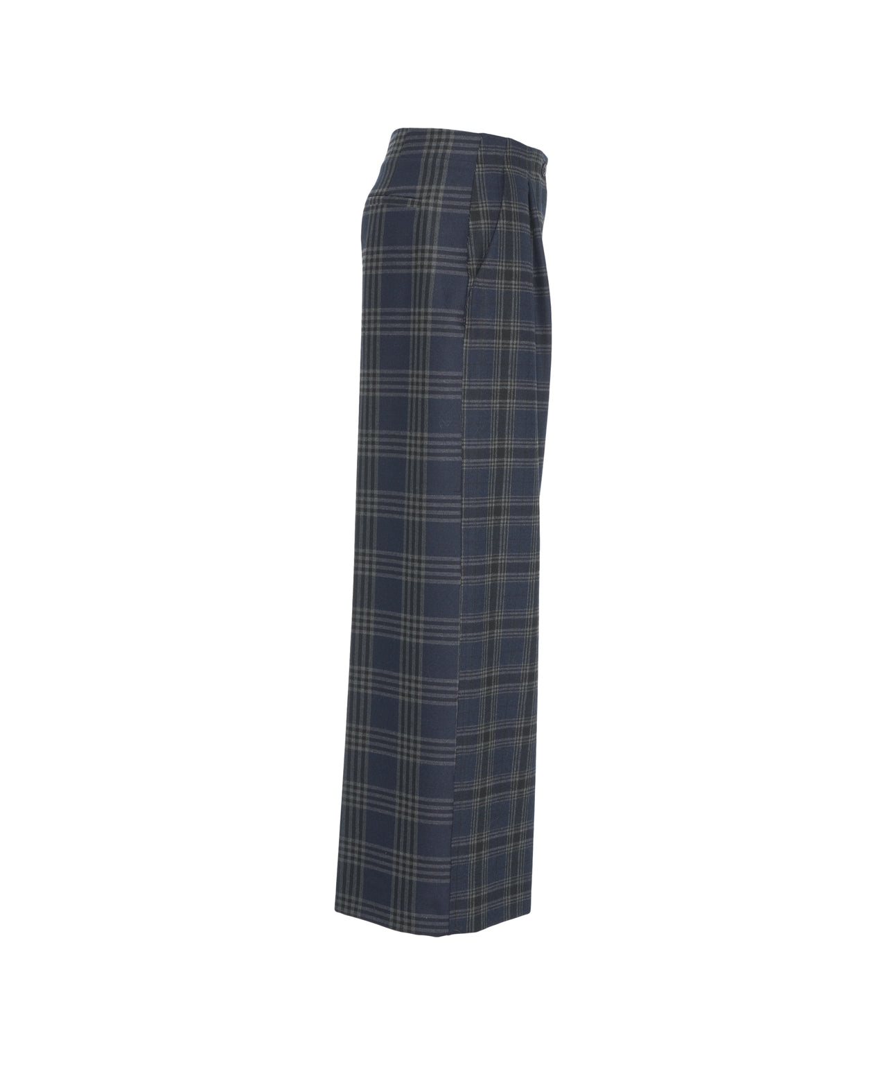 OTTO D AME Wide Fit Glencheck Pleated Trousers