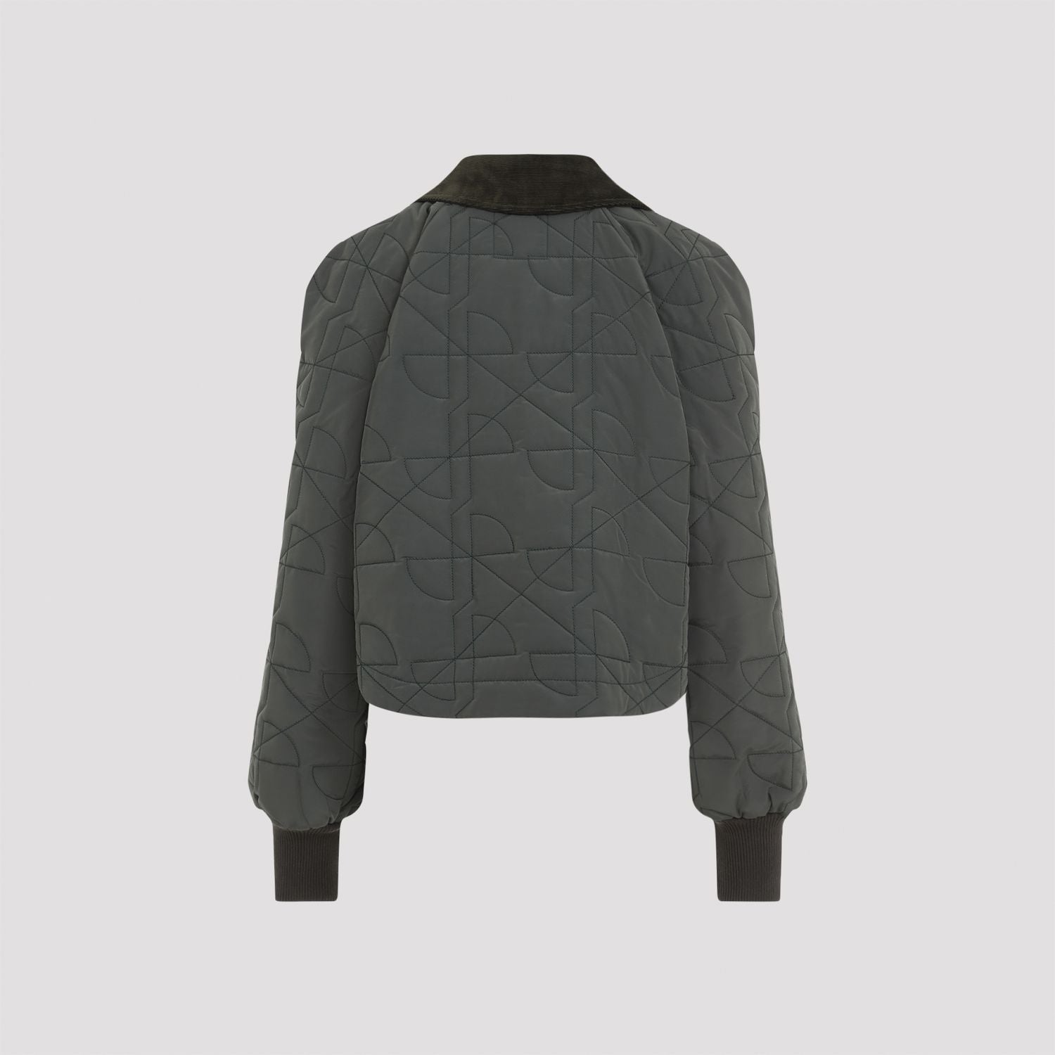 PATOU Cropped Quilted Blouson Jacket