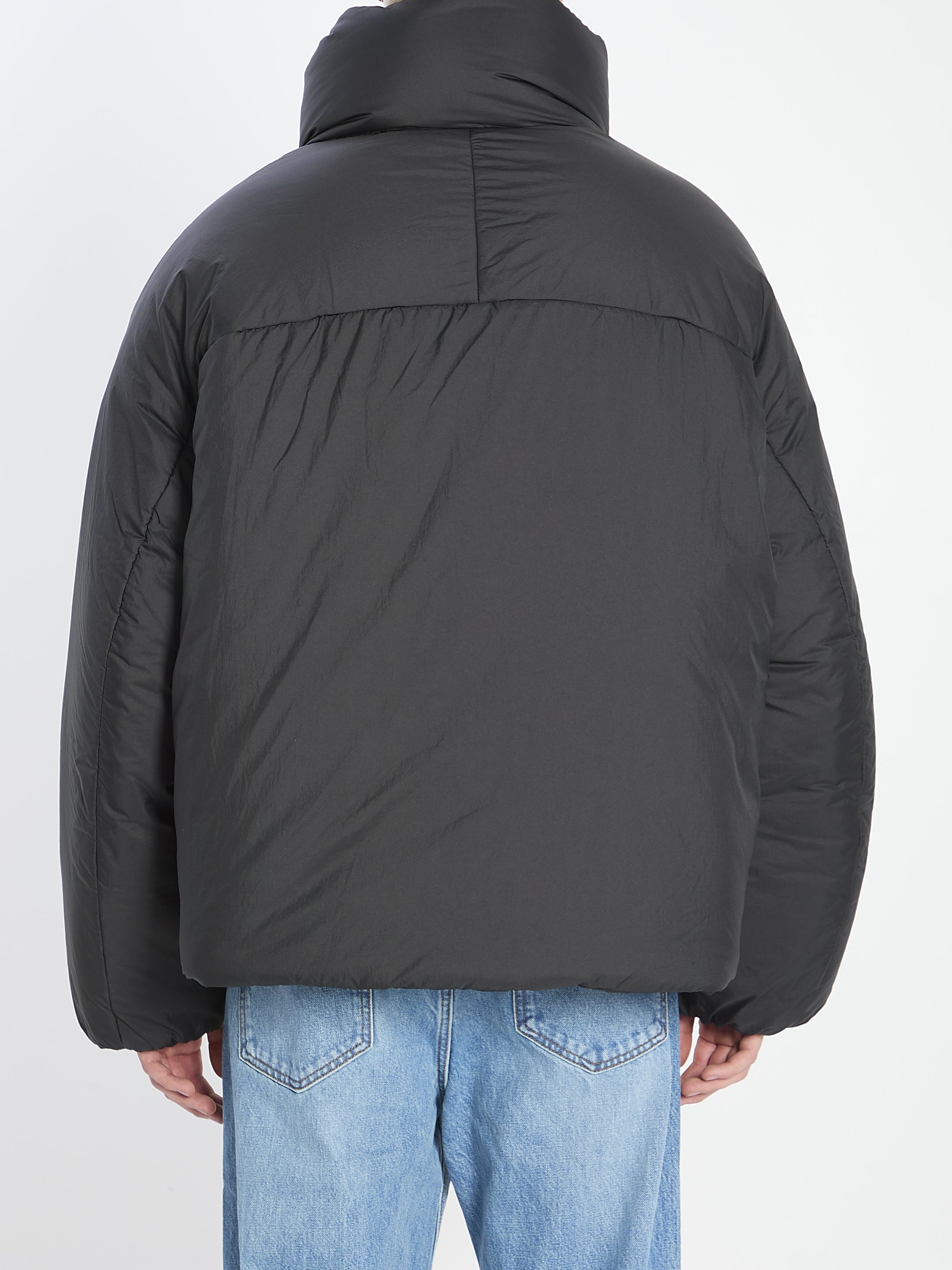 JACQUEMUS Triangle Silhouette Puffer Jacket - Size 50 IT