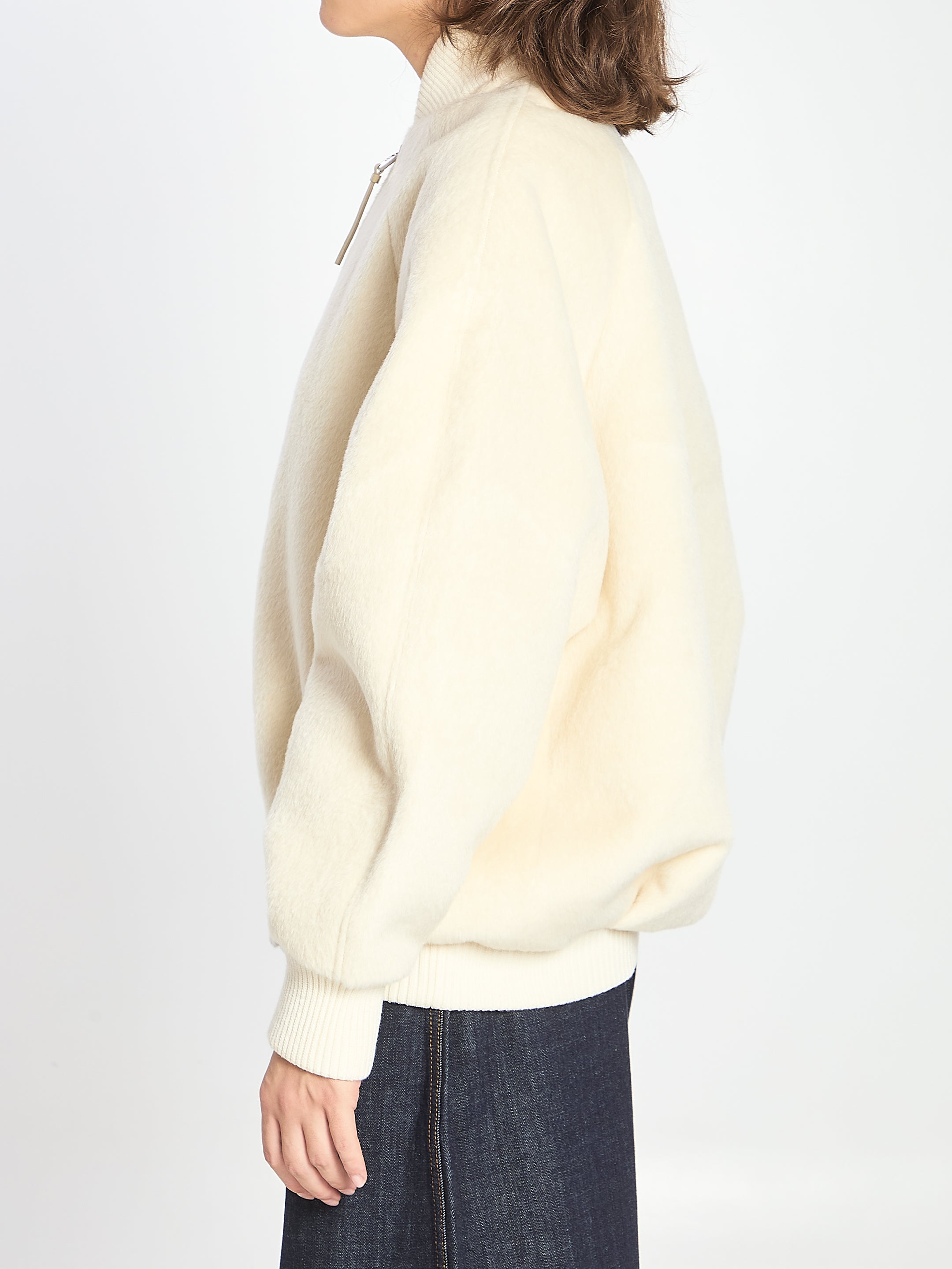 JACQUEMUS Oversized Bomber Jacket - Size 34
