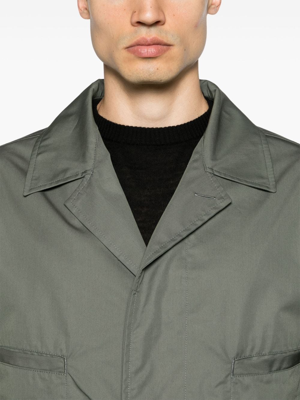 LEMAIRE Cotton Blend Multipocket Overshirt for Men - SS24