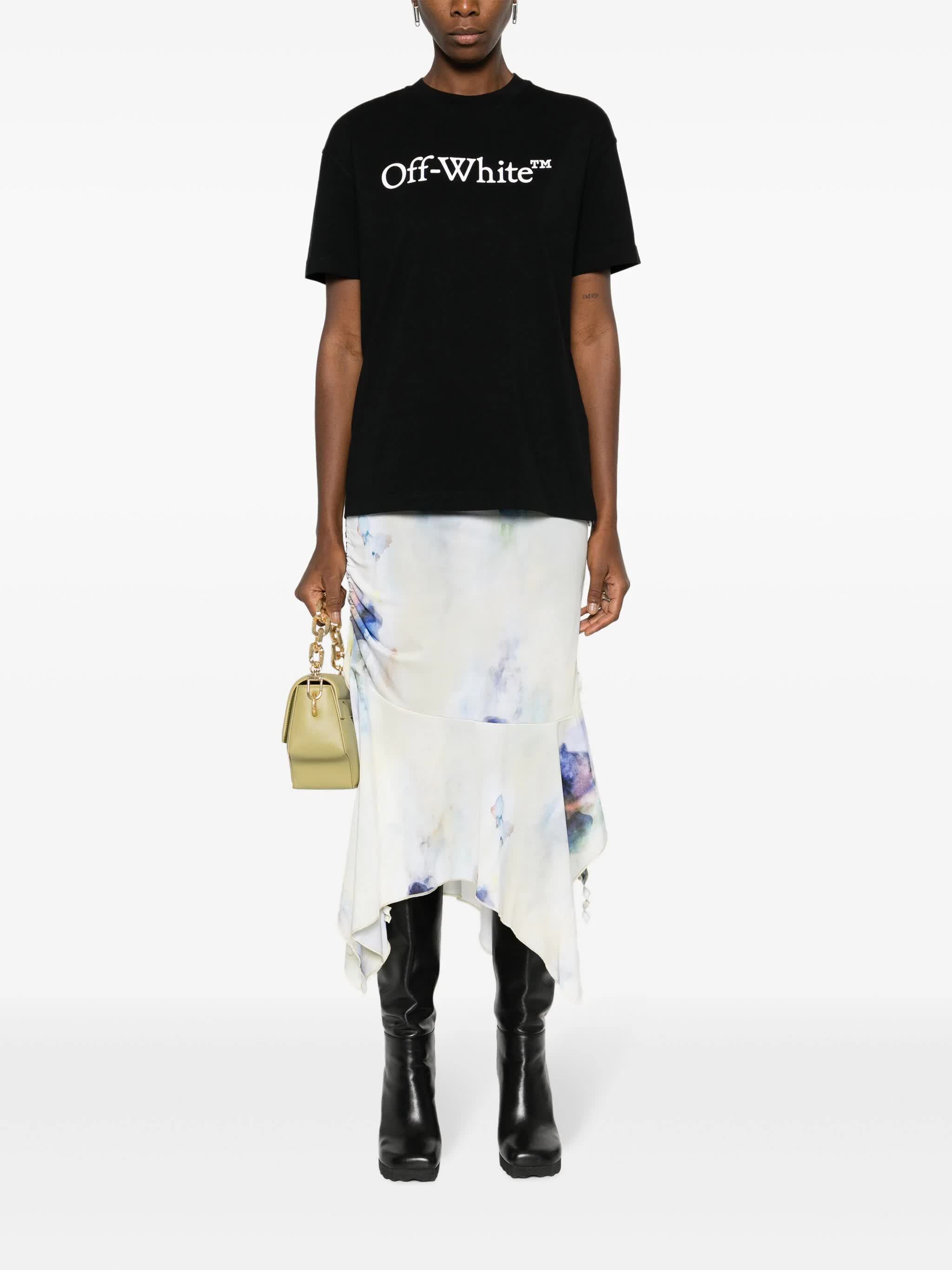 OFF-WHITE Classic Cotton T-Shirt for Women - FW25 Collection