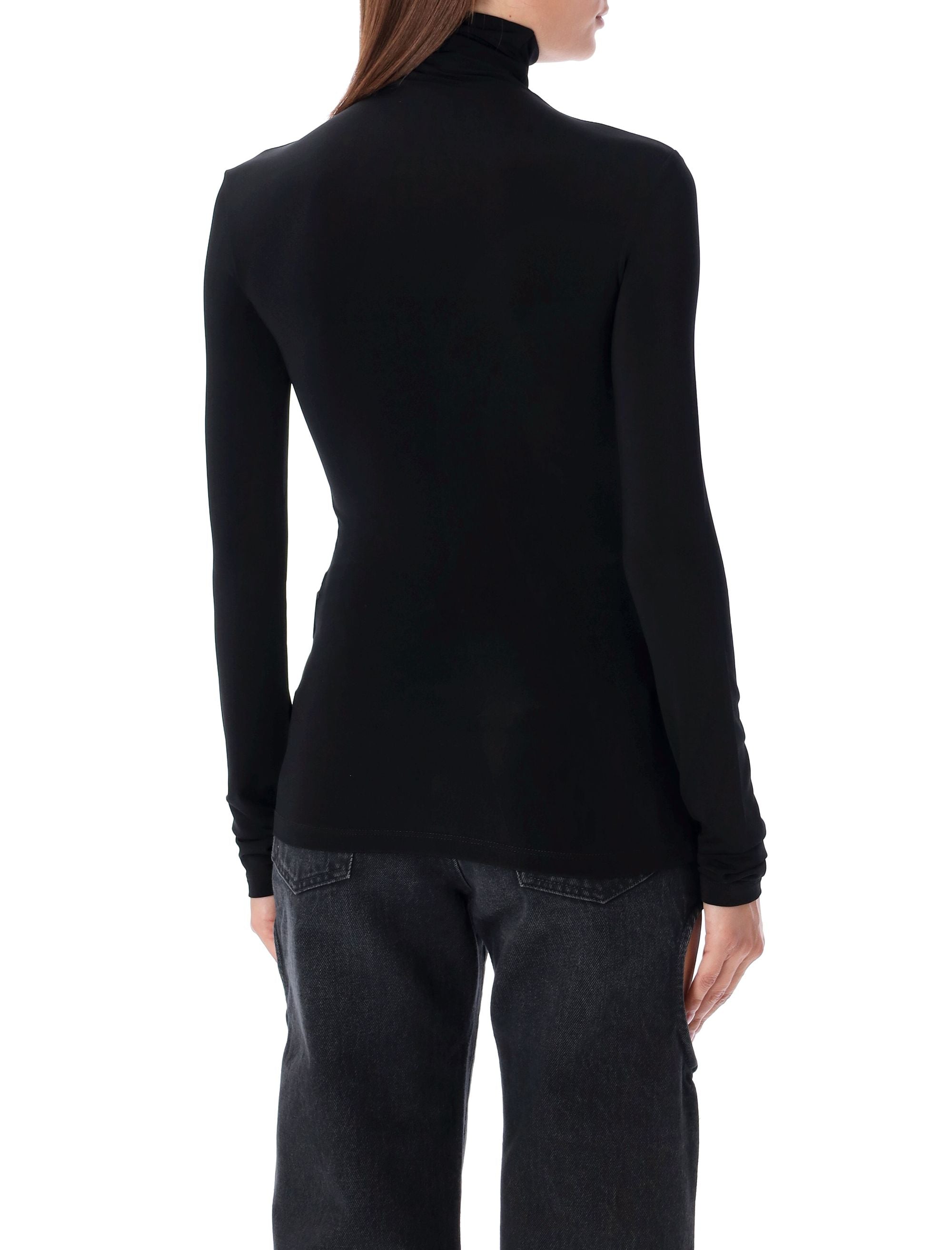 OFF-WHITE High Neck Fitted Top - Size 40