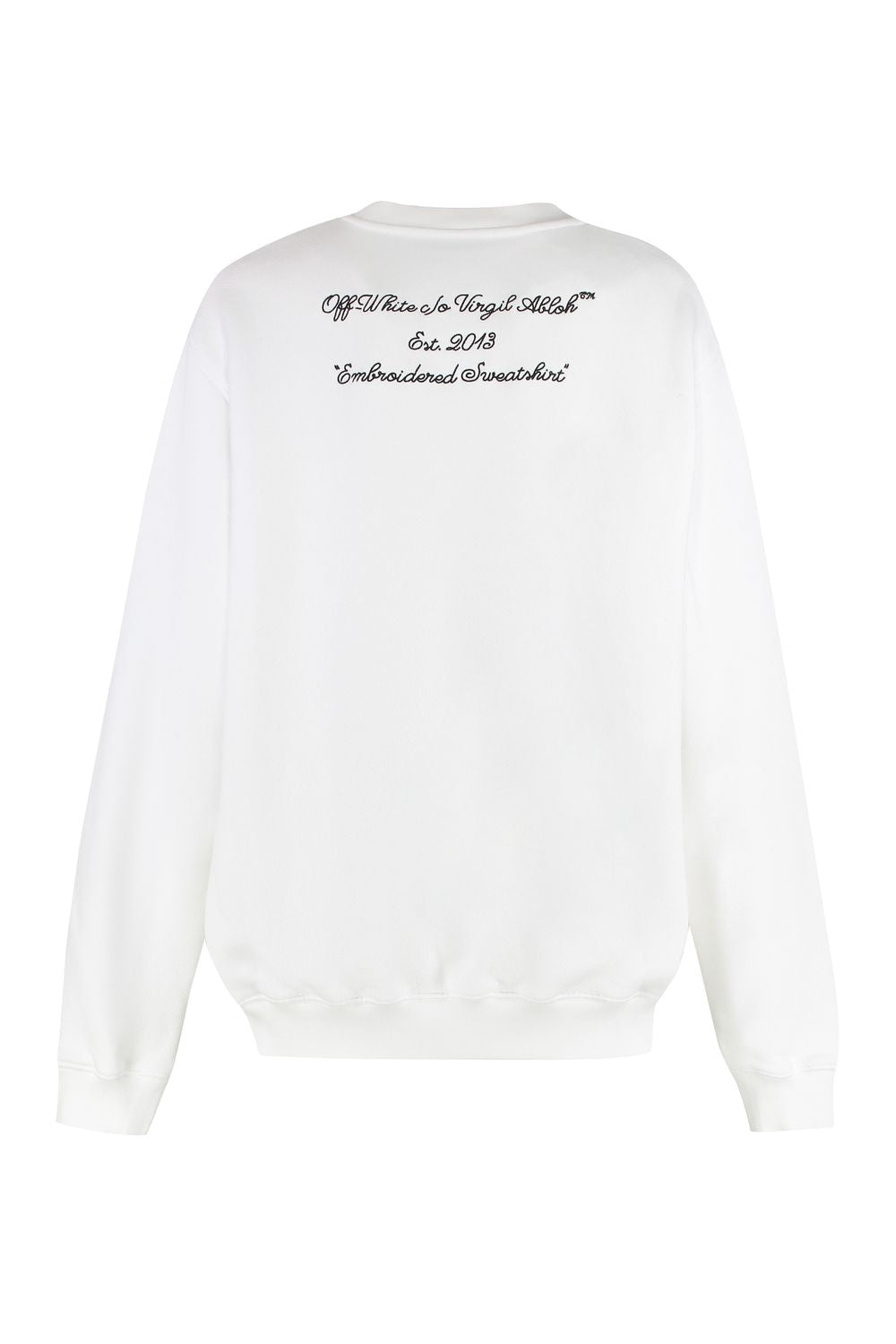 OFF-WHITE Cotton Crew-Neck Sweatshirt