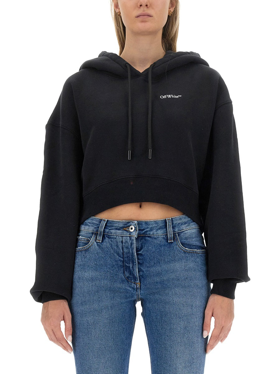 OFF-WHITE Mini Cropped Sweatshirt