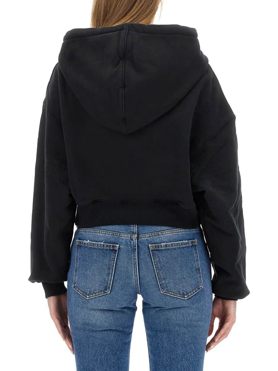 OFF-WHITE Mini Cropped Sweatshirt