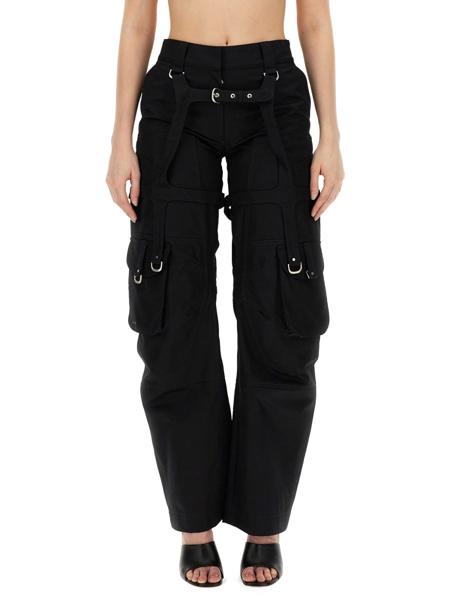OFF-WHITE Women's Regular Fit Cargo Pants - Size 40