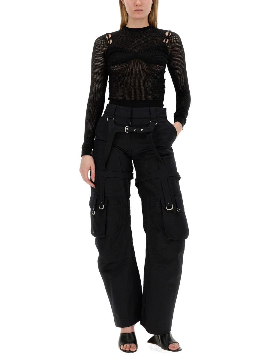 OFF-WHITE Women's Regular Fit Cargo Pants - Size 40