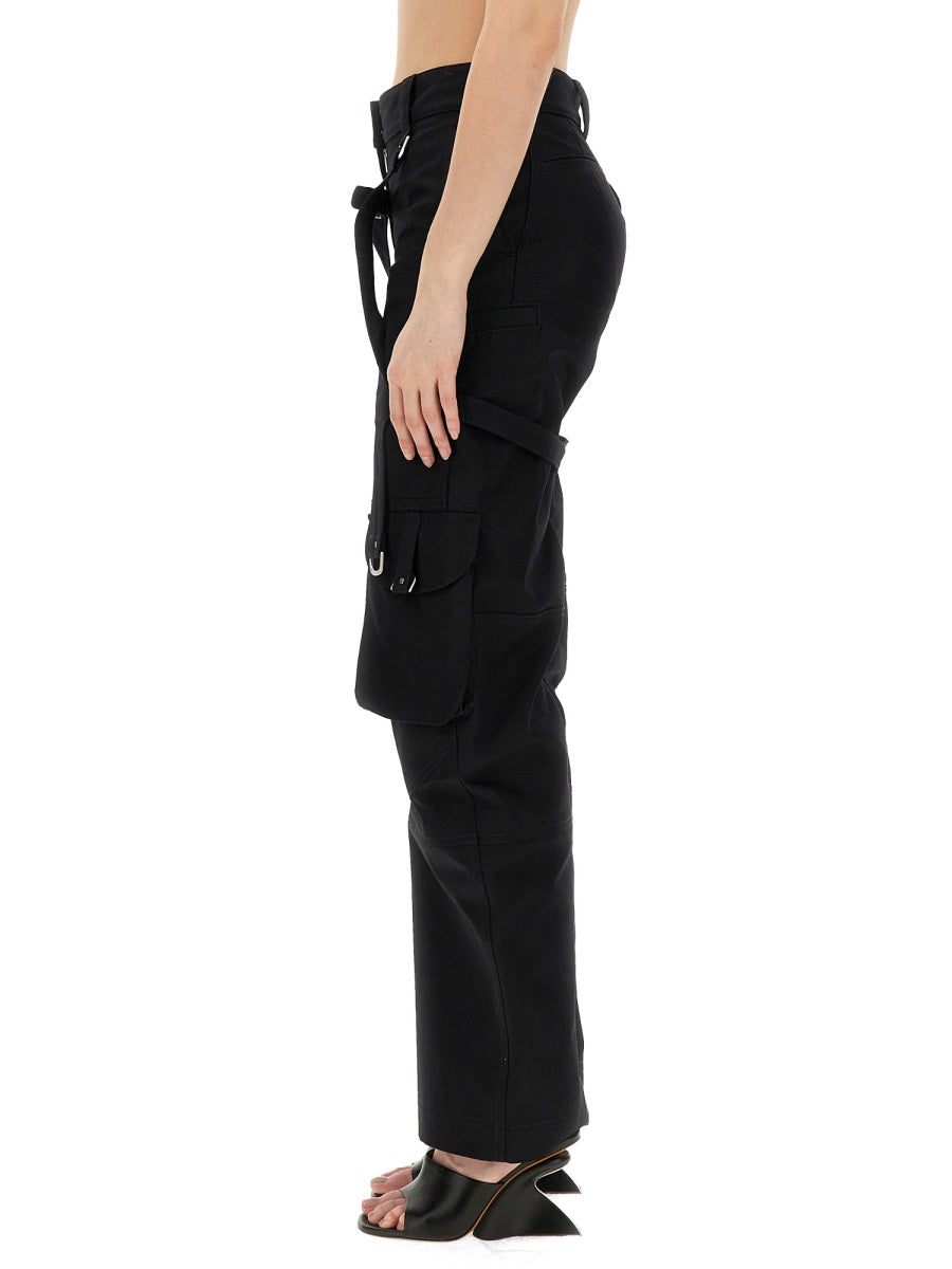 OFF-WHITE Women's Regular Fit Cargo Pants - Size 40