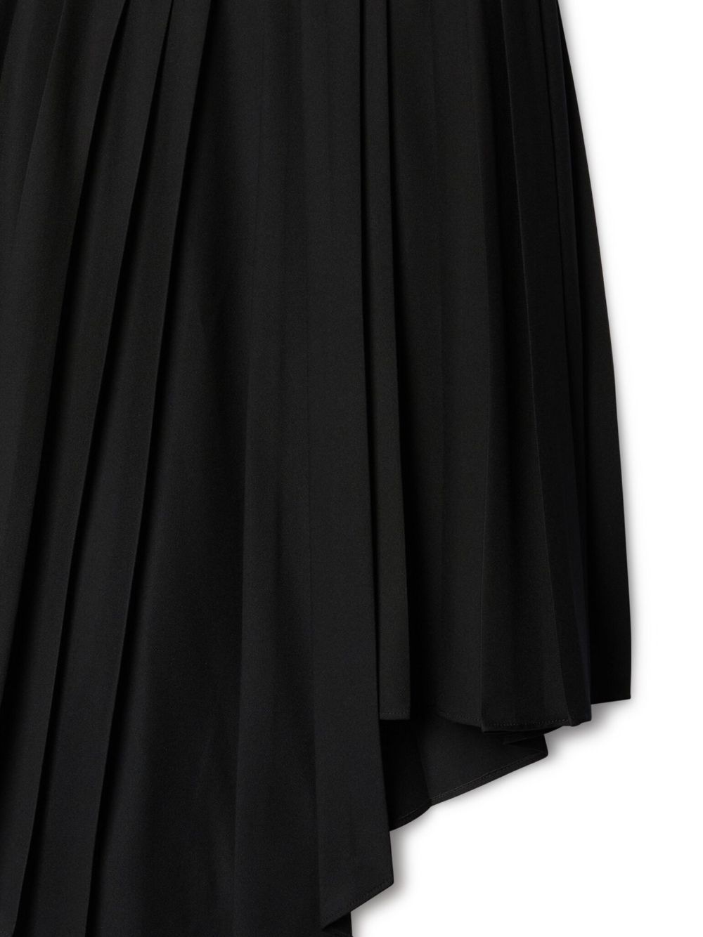 OFF-WHITE Belted Pleated Asymmetric Skirt for Women