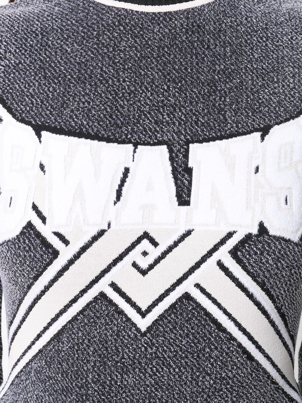 OFF-WHITE Designer Logo Knit Top
