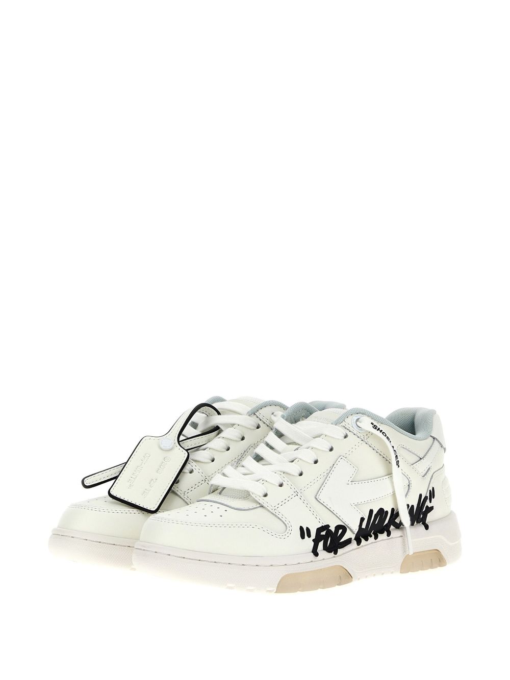 OFF-WHITE Out of Office Walking Leather Sneakers for Women