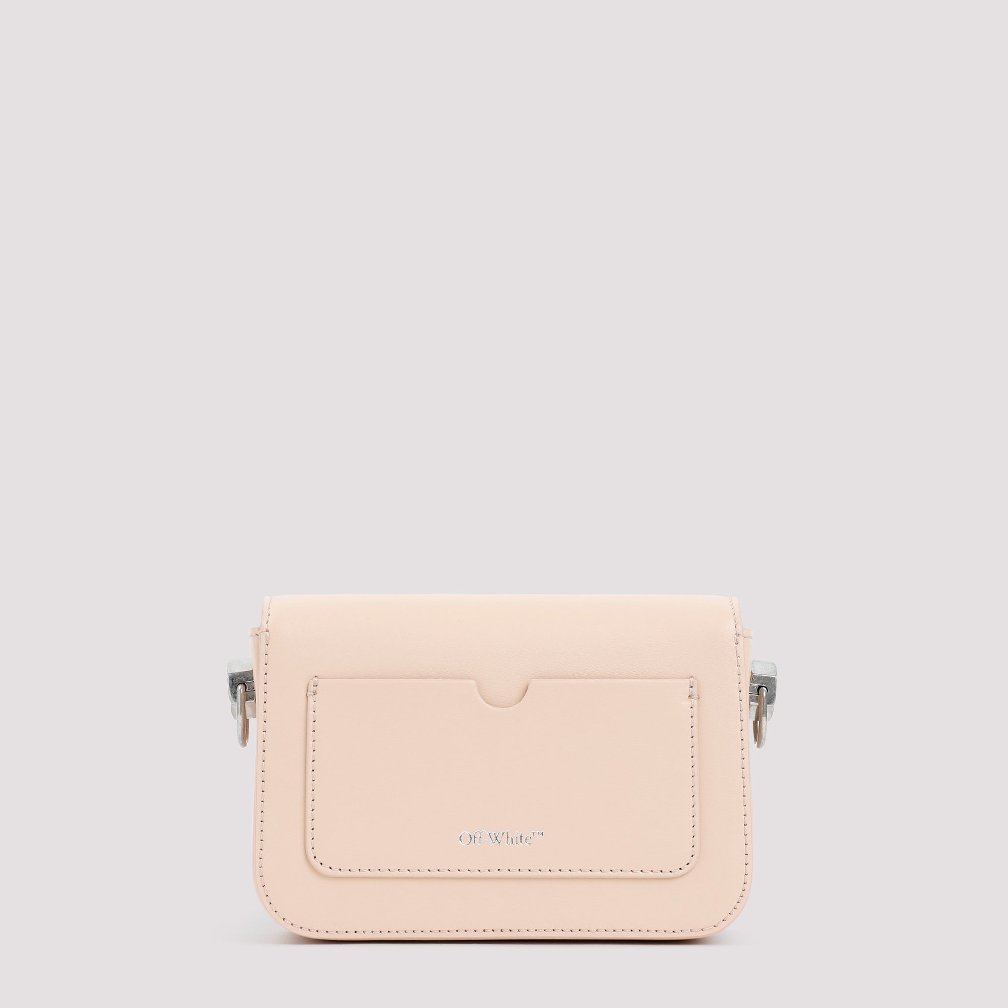 OFF-WHITE Mini Leather Small Binder Handbag