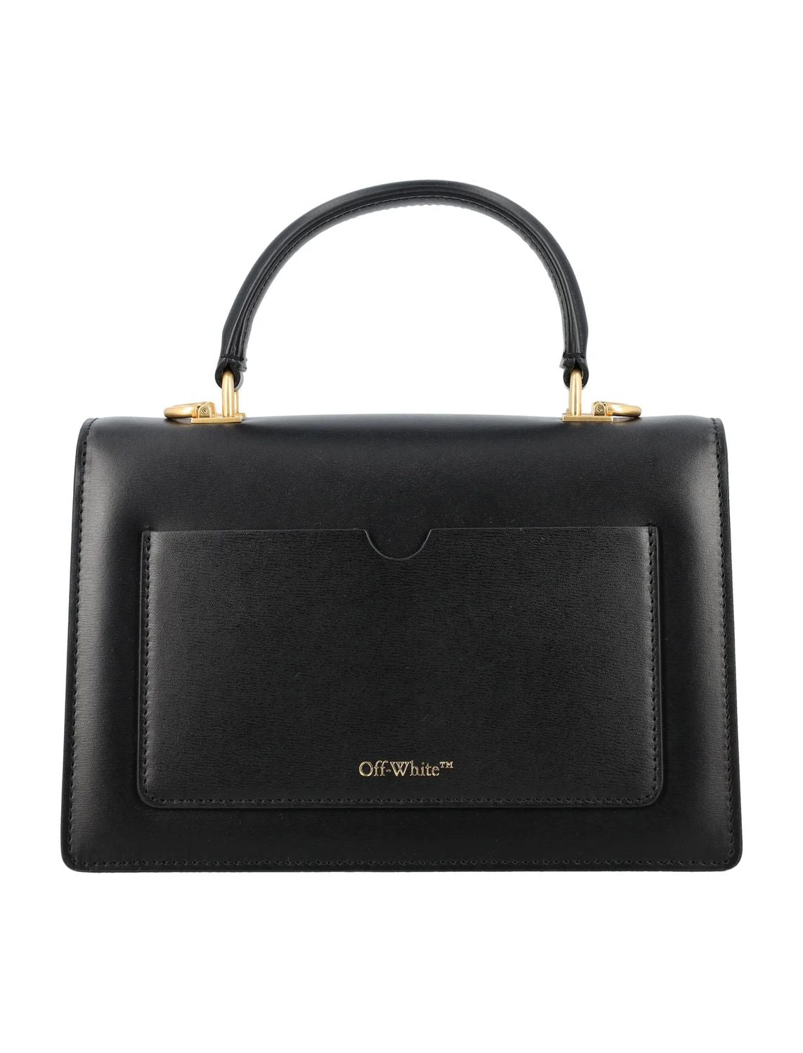 OFF-WHITE Jitney 1.4 Mini Top Handle Chain Bag