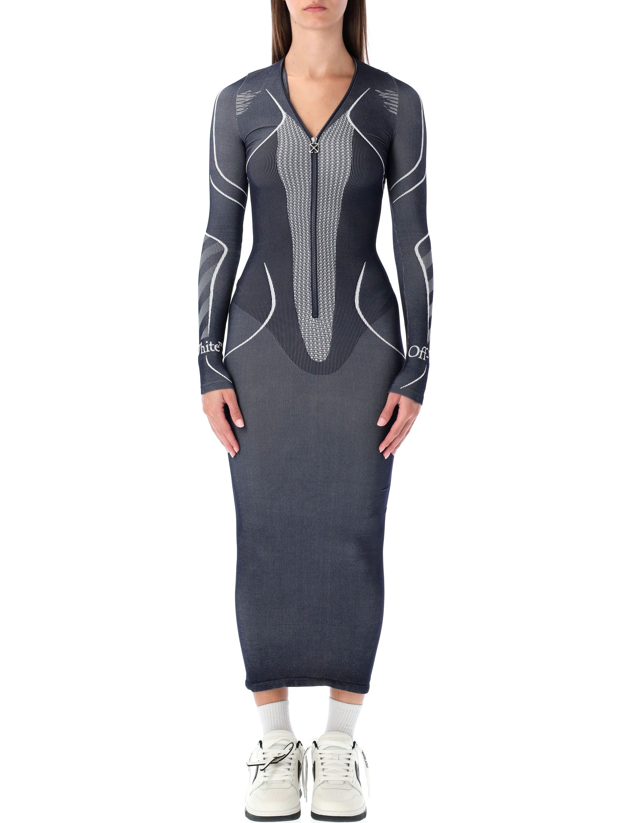 OFF-WHITE Seamless Zip Front Dress - XS/S