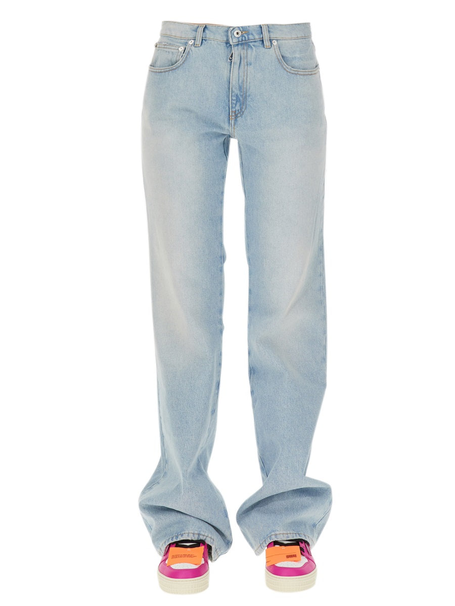 OFF-WHITE Baby Baggy Jeans for Women