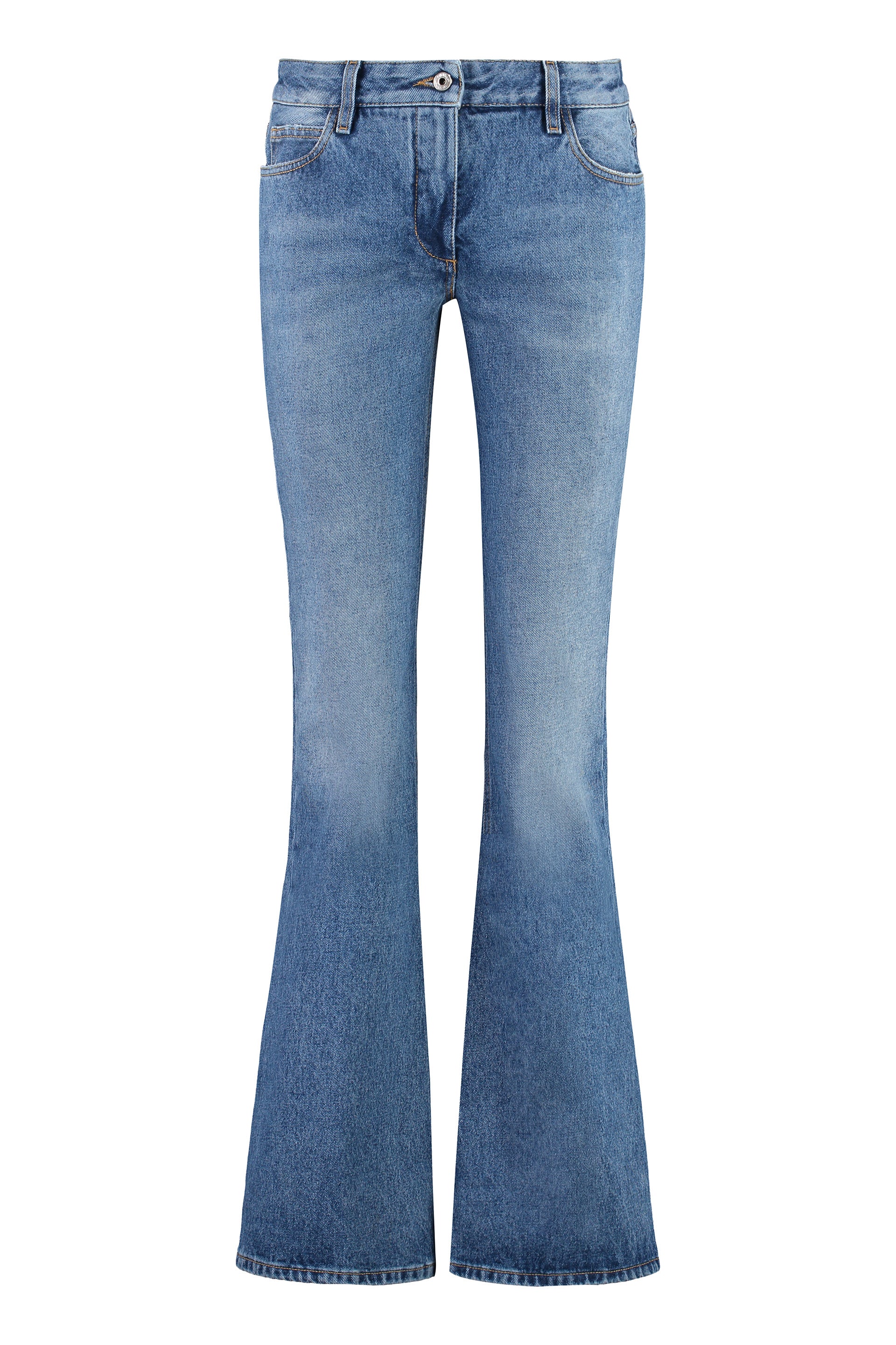OFF-WHITE Slim Fit Denim Jeans for Women