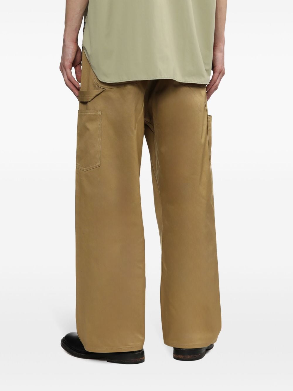 JUNYA WATANABE Wide Leg Cotton Trousers for Men