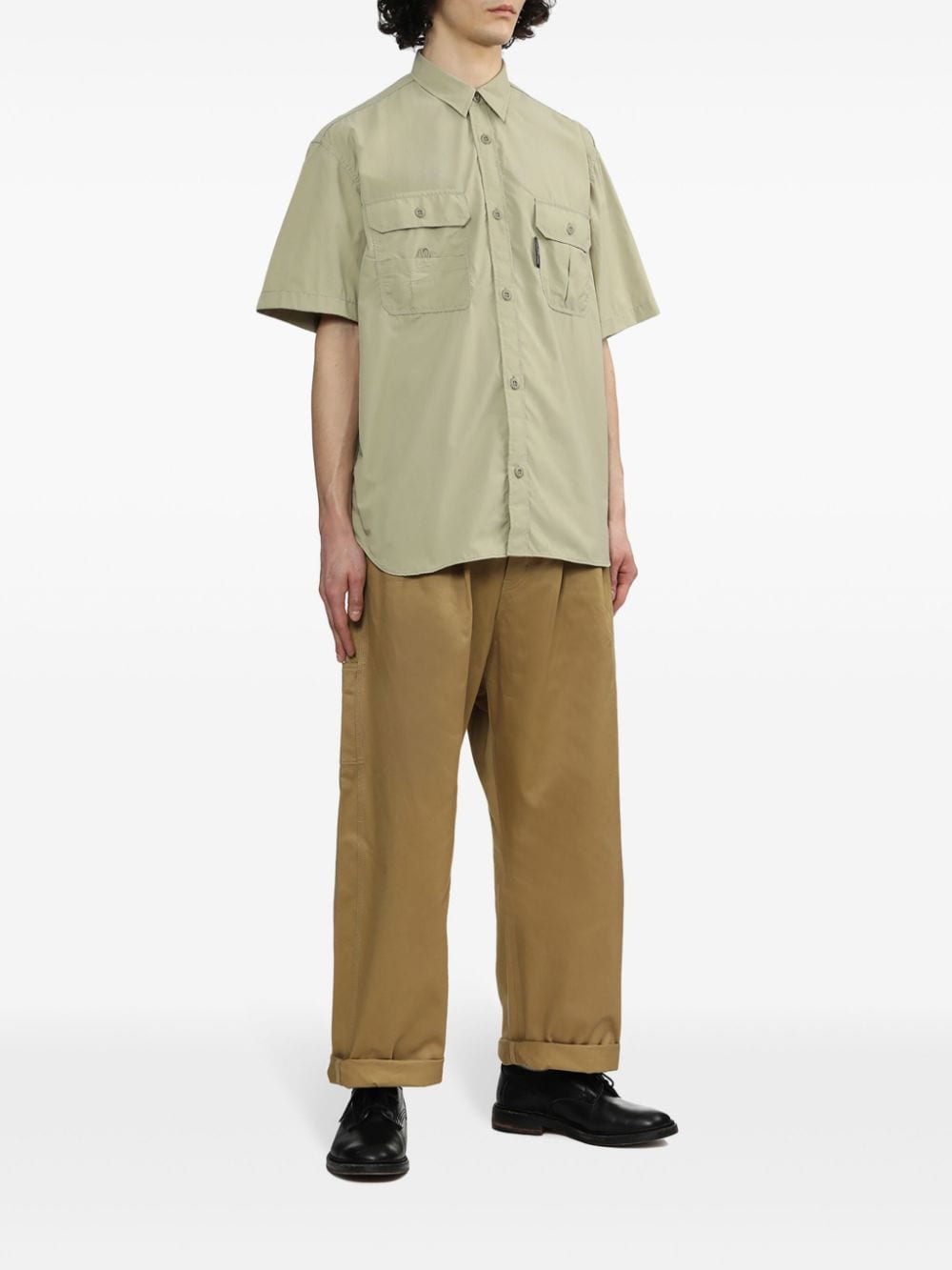 JUNYA WATANABE Wide Leg Cotton Trousers for Men