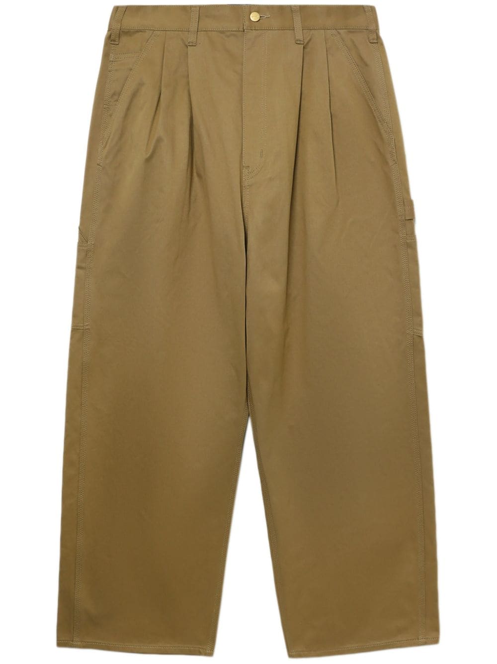 JUNYA WATANABE Wide Leg Cotton Trousers for Men
