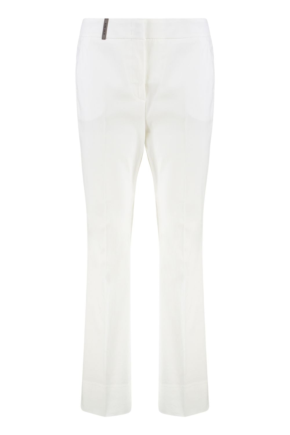PESERICO Cotton Trousers with Side and Back Pockets