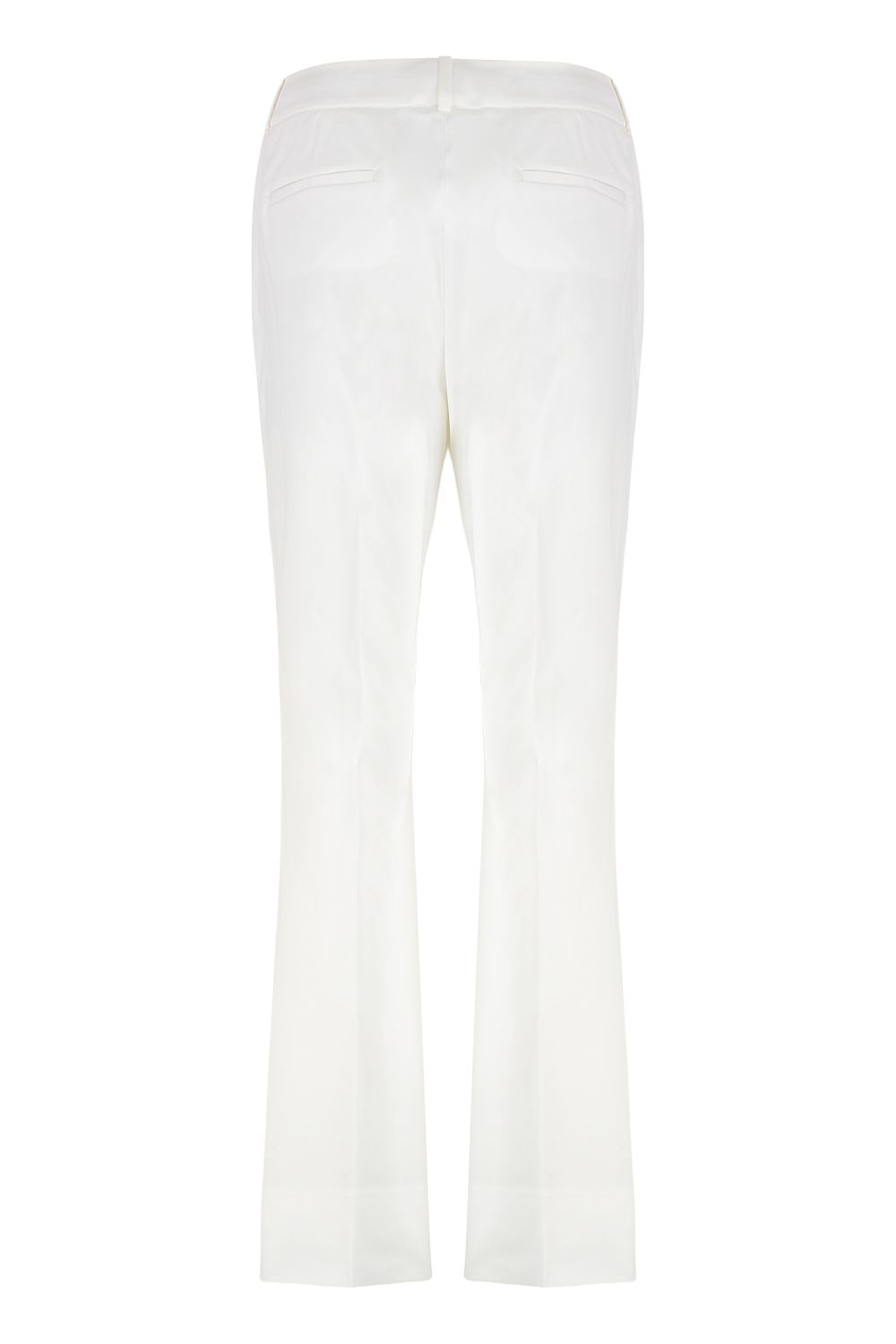 PESERICO Cotton Trousers with Side and Back Pockets