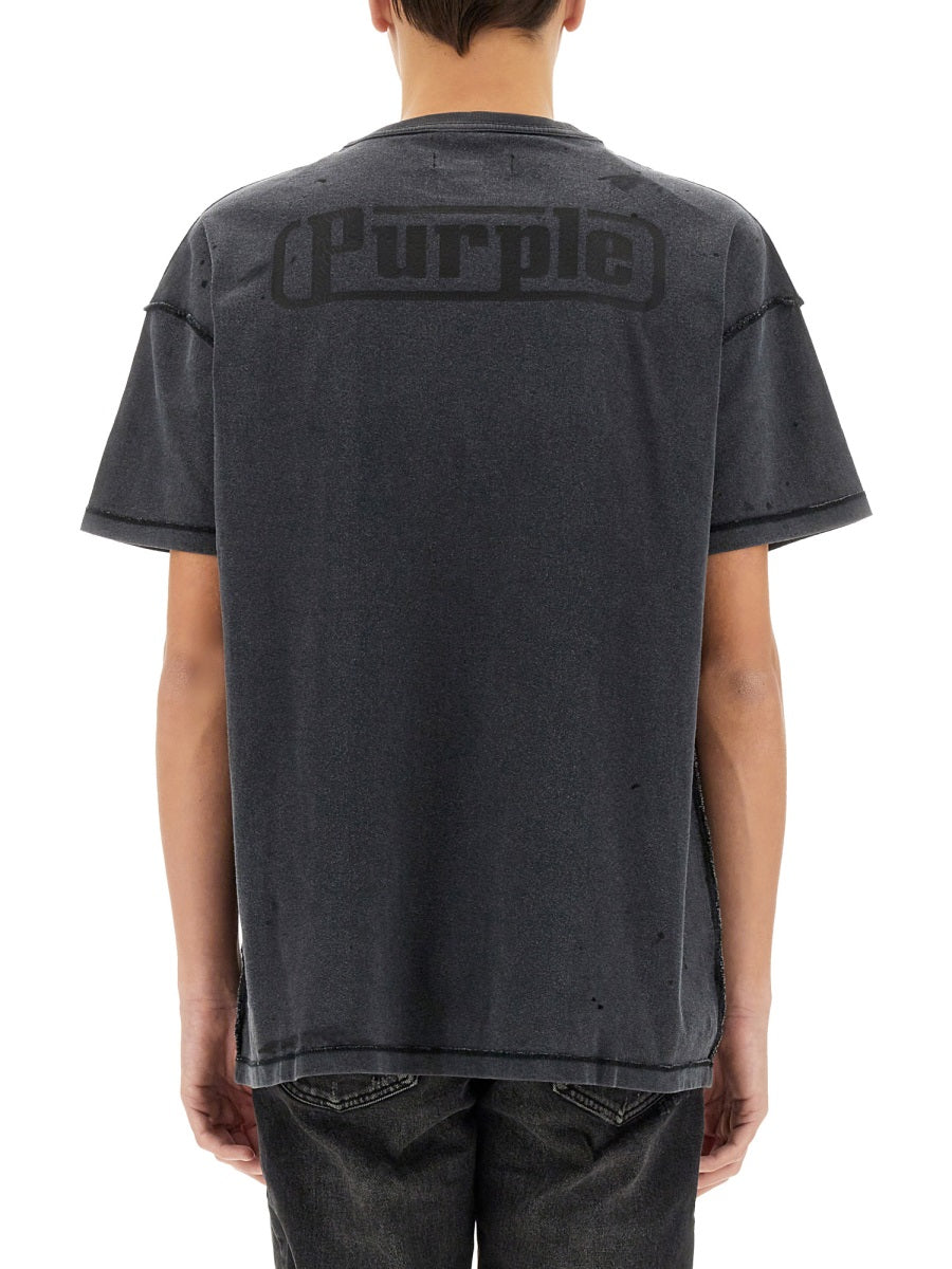 PURPLE BRAND Inside Out T-Shirt - Size L