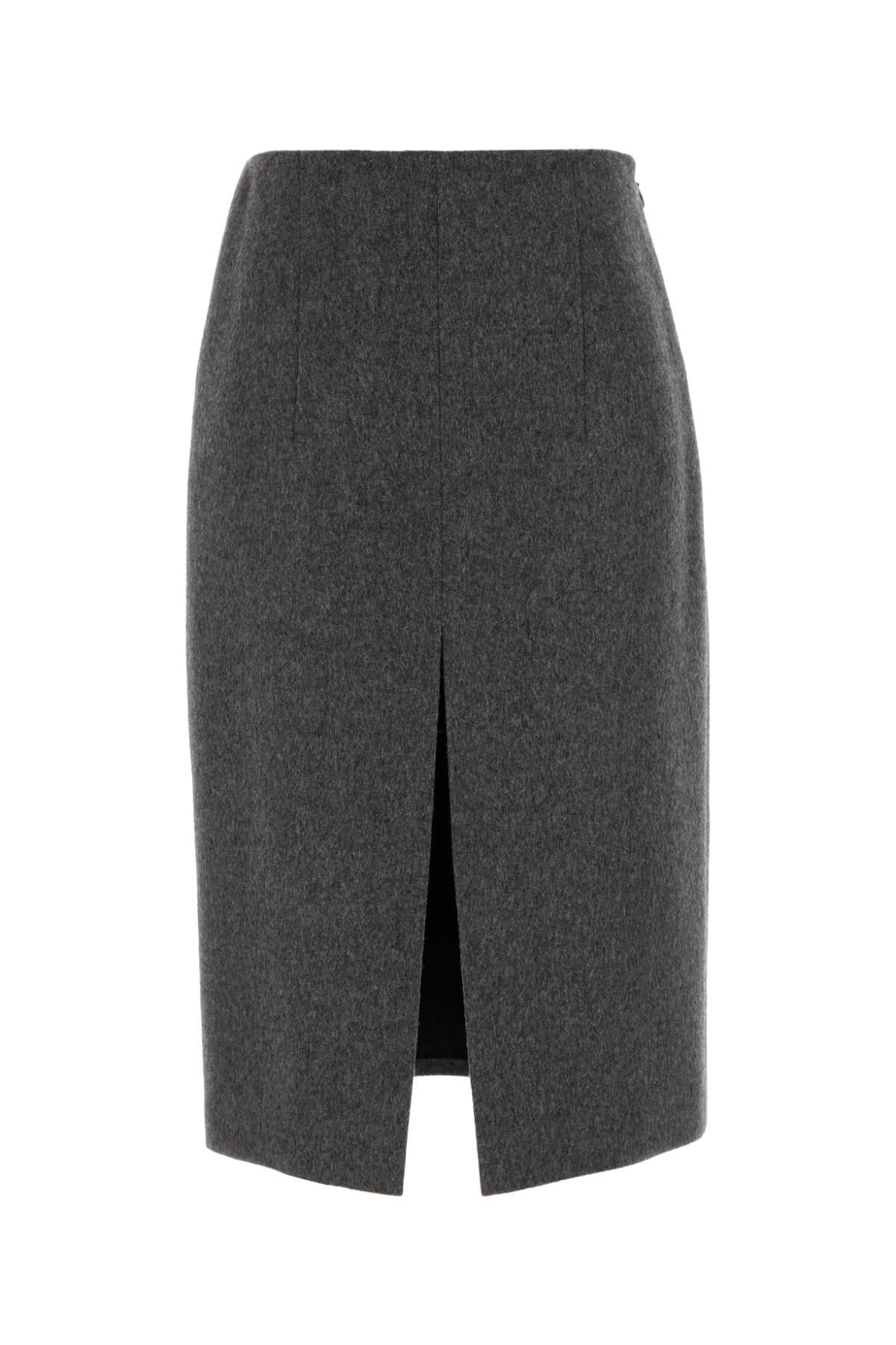 PRADA Wool Skirt for Women - FW25 Collection