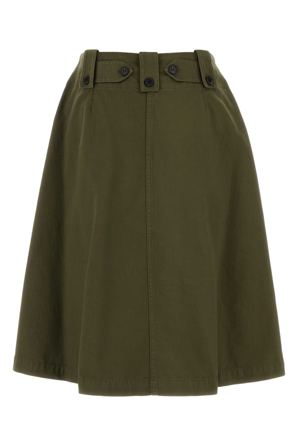 PRADA Cotton Utility Skirt