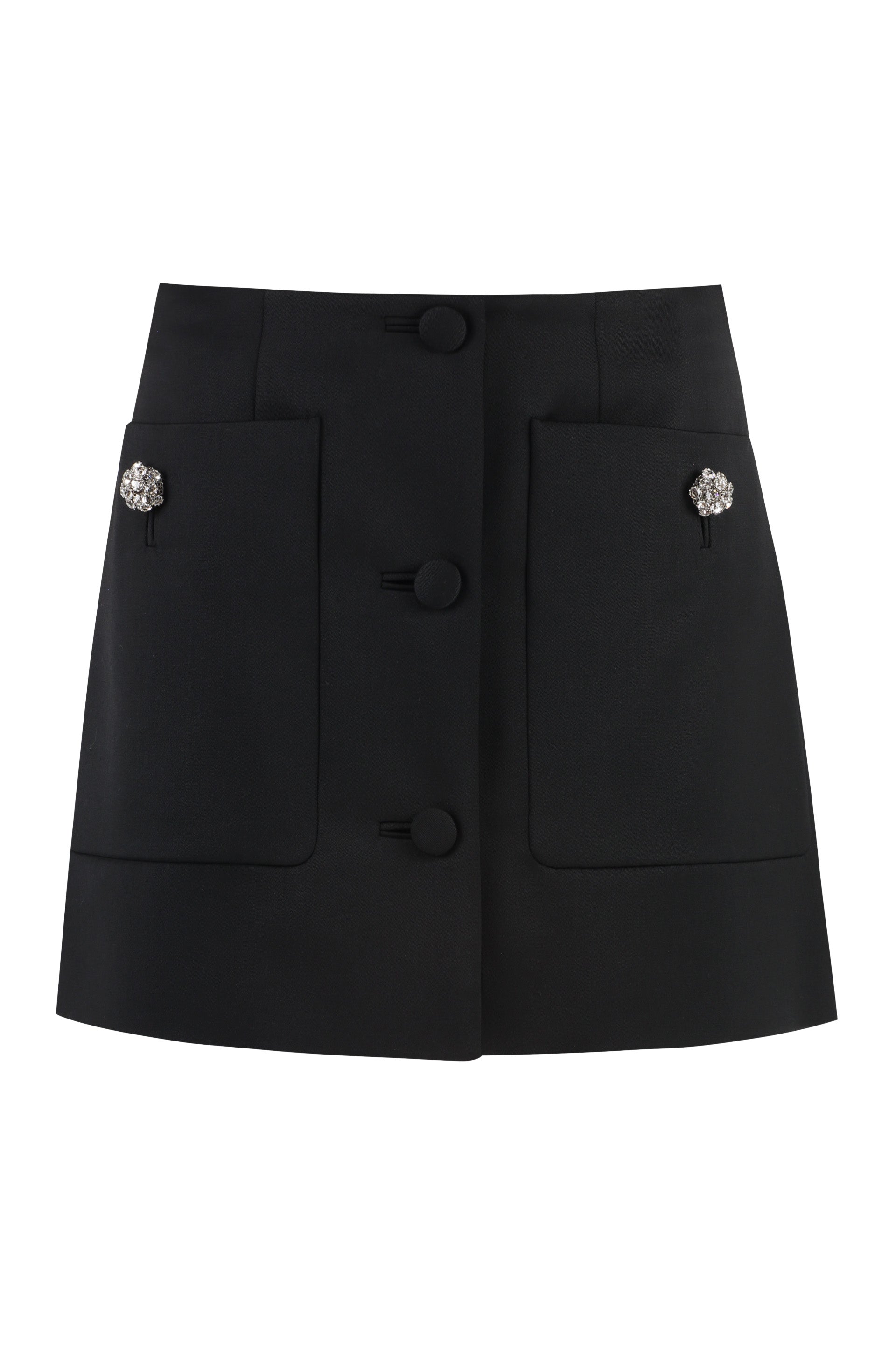 PRADA Chic Wool Mini Skirt for Women