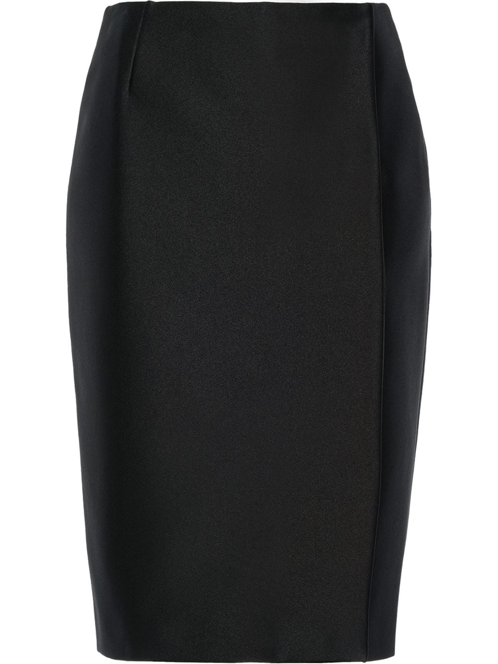 PRADA Tailored Straight Wrap Skirt