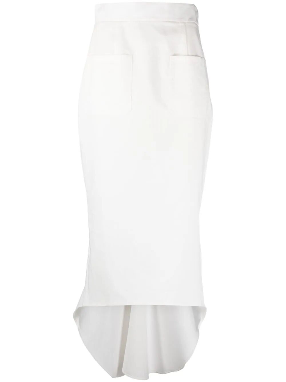 PRADA Fluted Midi Skirt with High Waist for Women