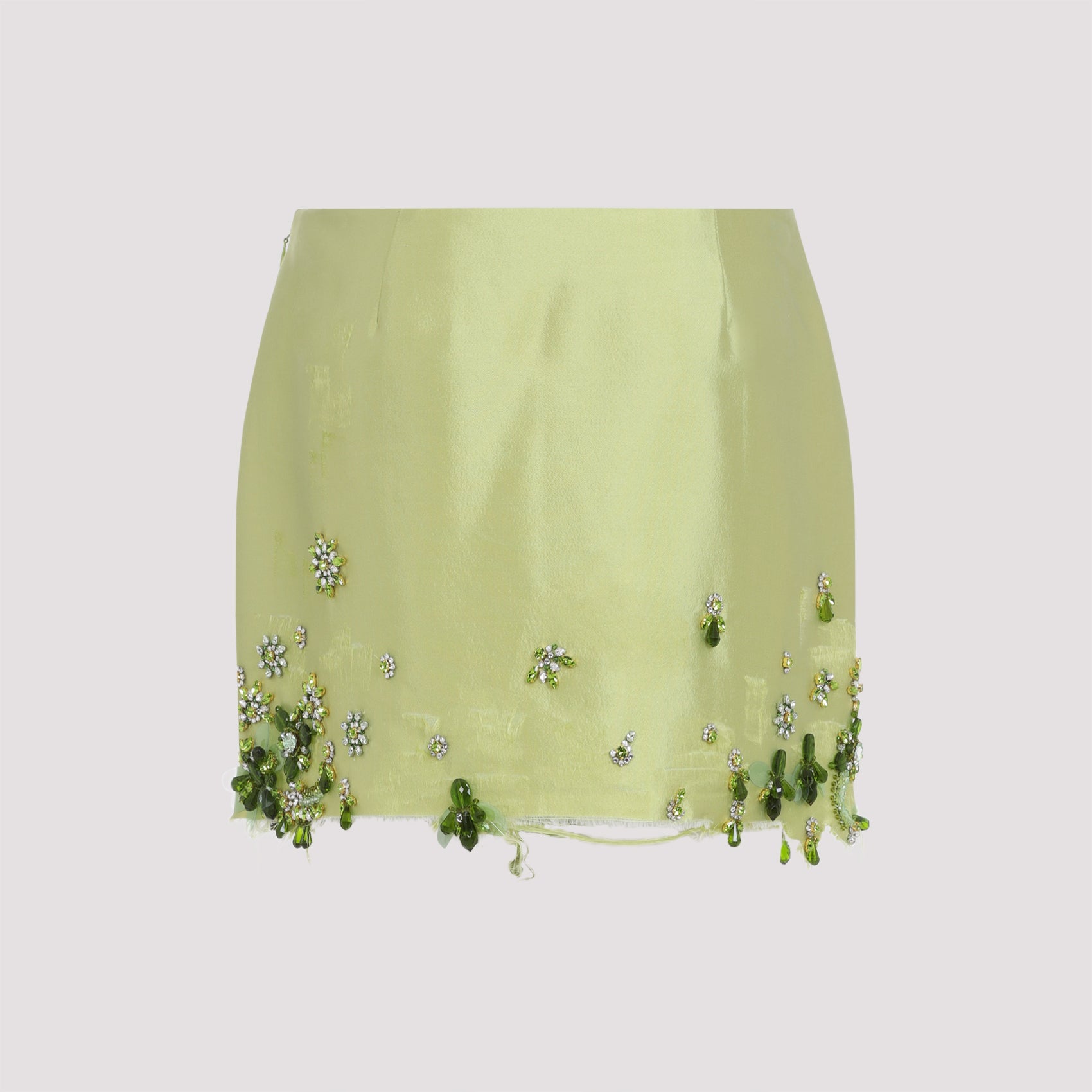 PRADA Silk Blend Mini Skirt for Women
